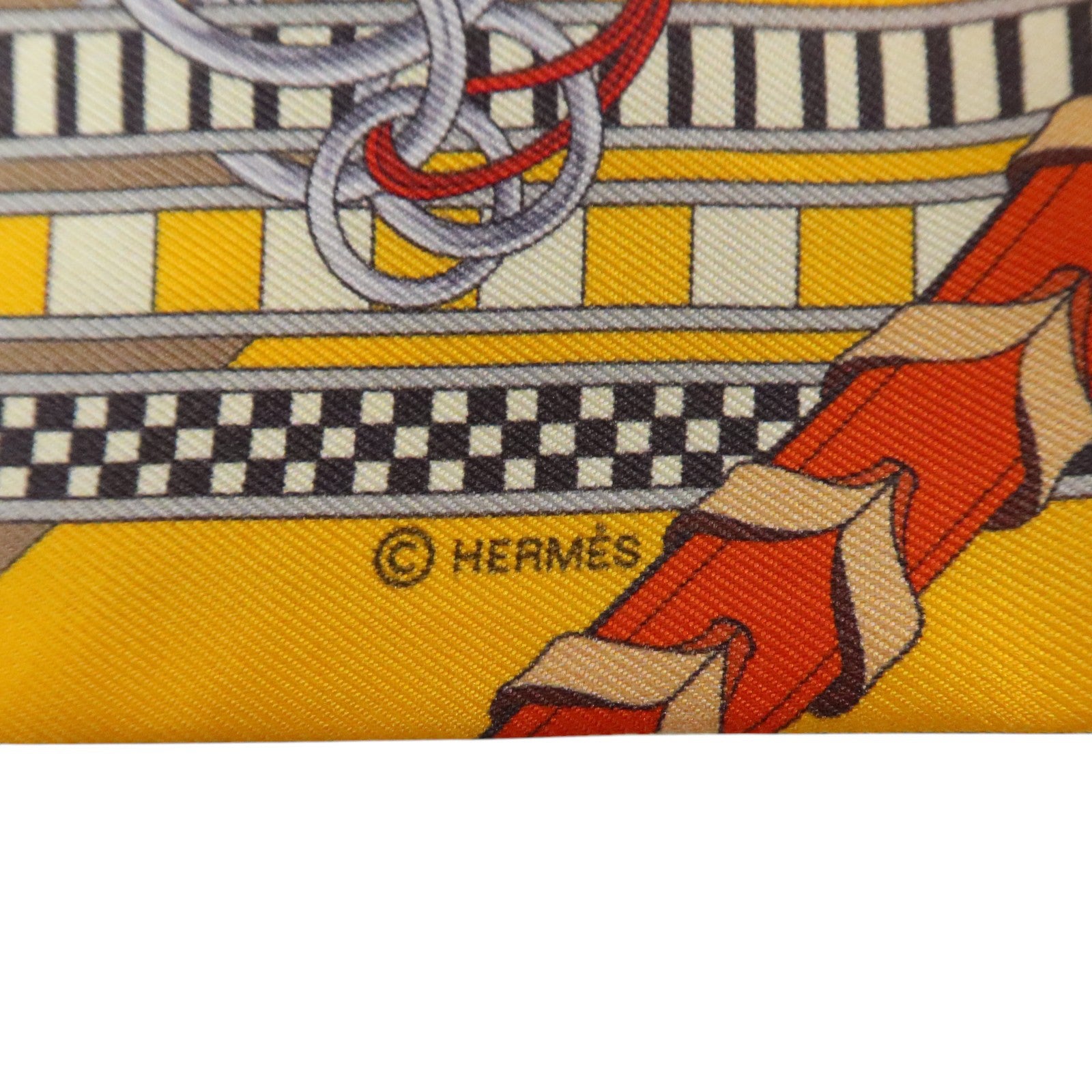 HERMES 絲質Twilly絲巾