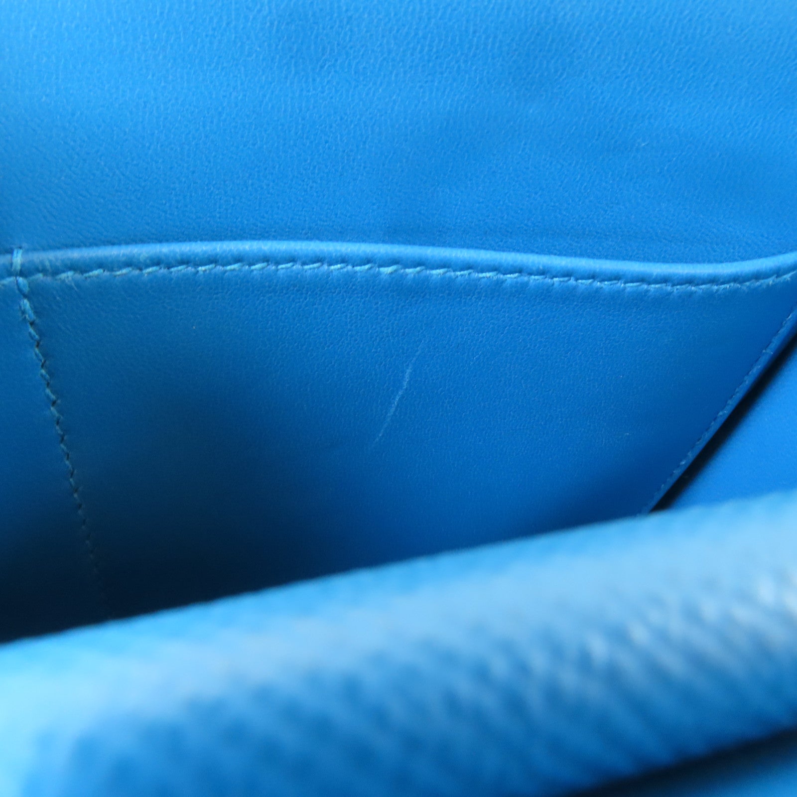HERMES 【激減優惠】Epsom皮革Verrou 21銀扣肩背袋Blue Zanzibar HERMES 【激減優惠】Epsom皮革Verrou 21銀扣肩背袋Blue Zanzibar