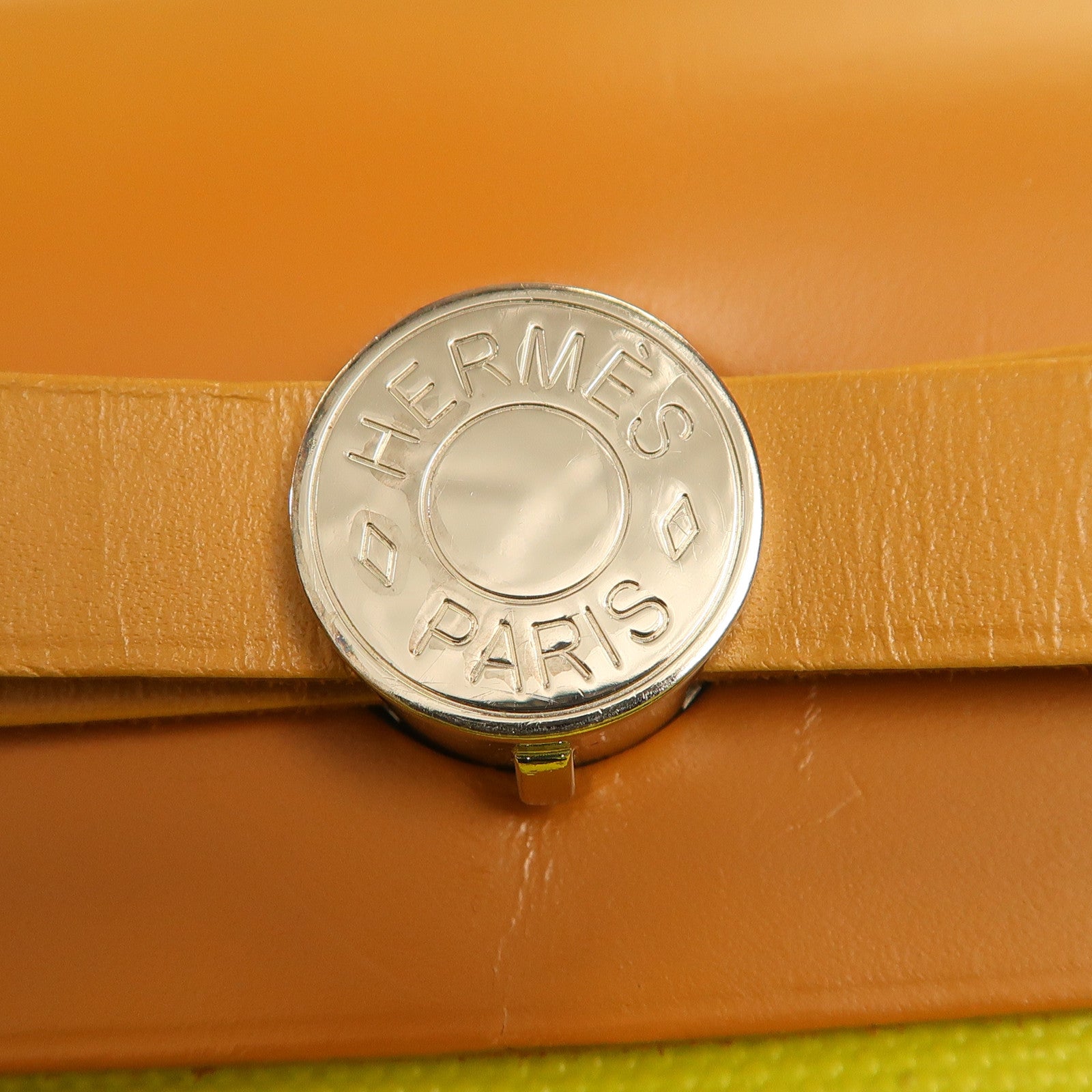 HERMES Toile Criss/Vash Hunter Herbag Zip銀扣手挽肩背兩用袋