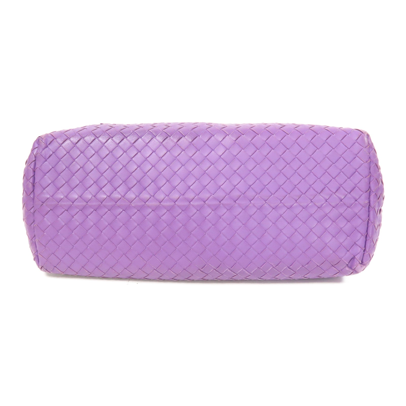 BOTTEGA VENETA 織紋皮革Shoulder Bag肩背袋紫色
