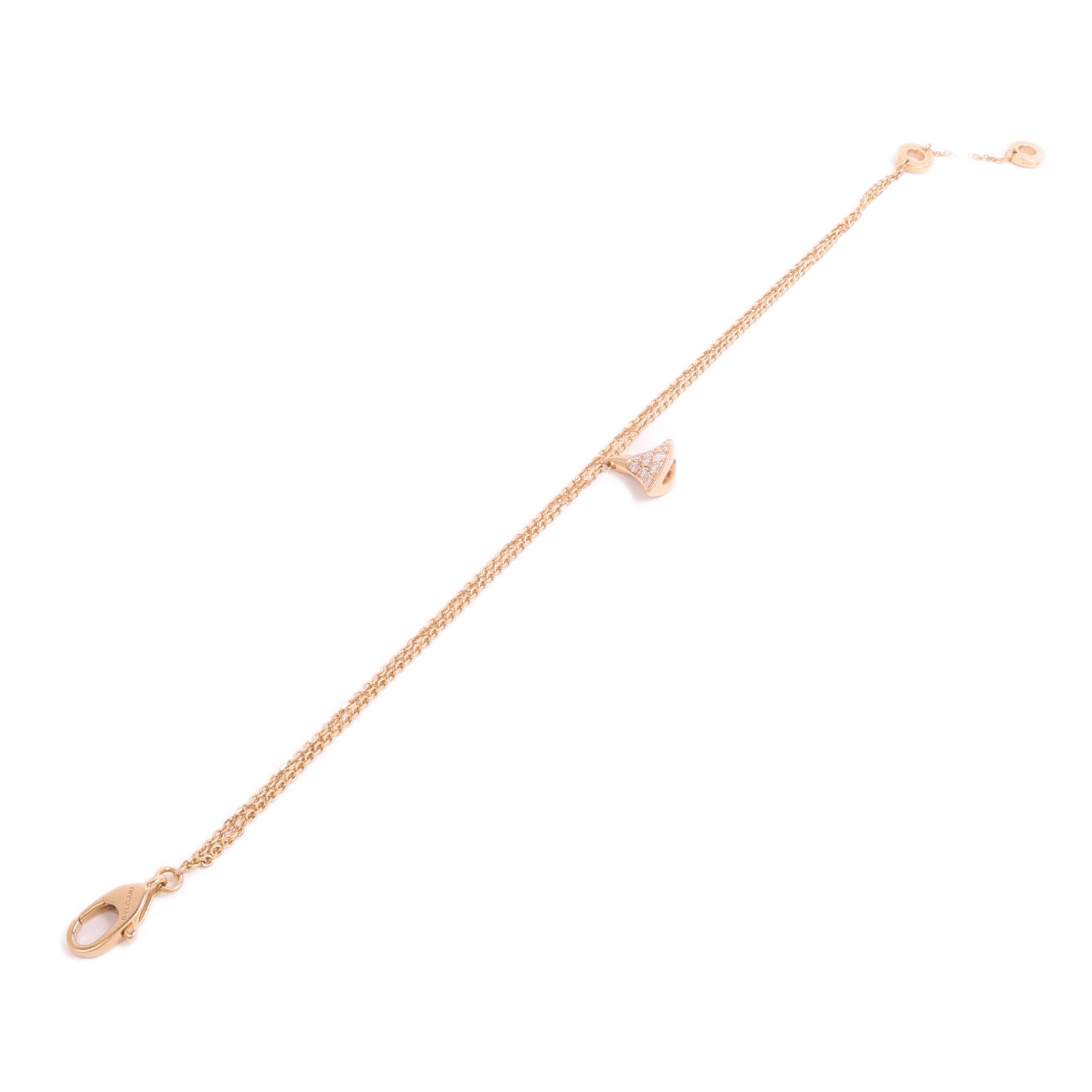 BVLGARI 18K玫瑰金Divas Dream Bracelet手鏈