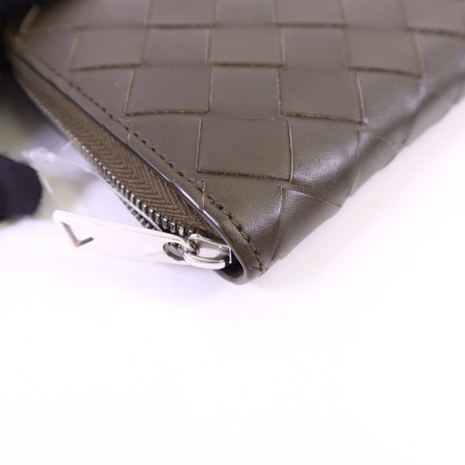 BOTTEGA VENETA 牛皮皮革Long wallet銀扣長錢包