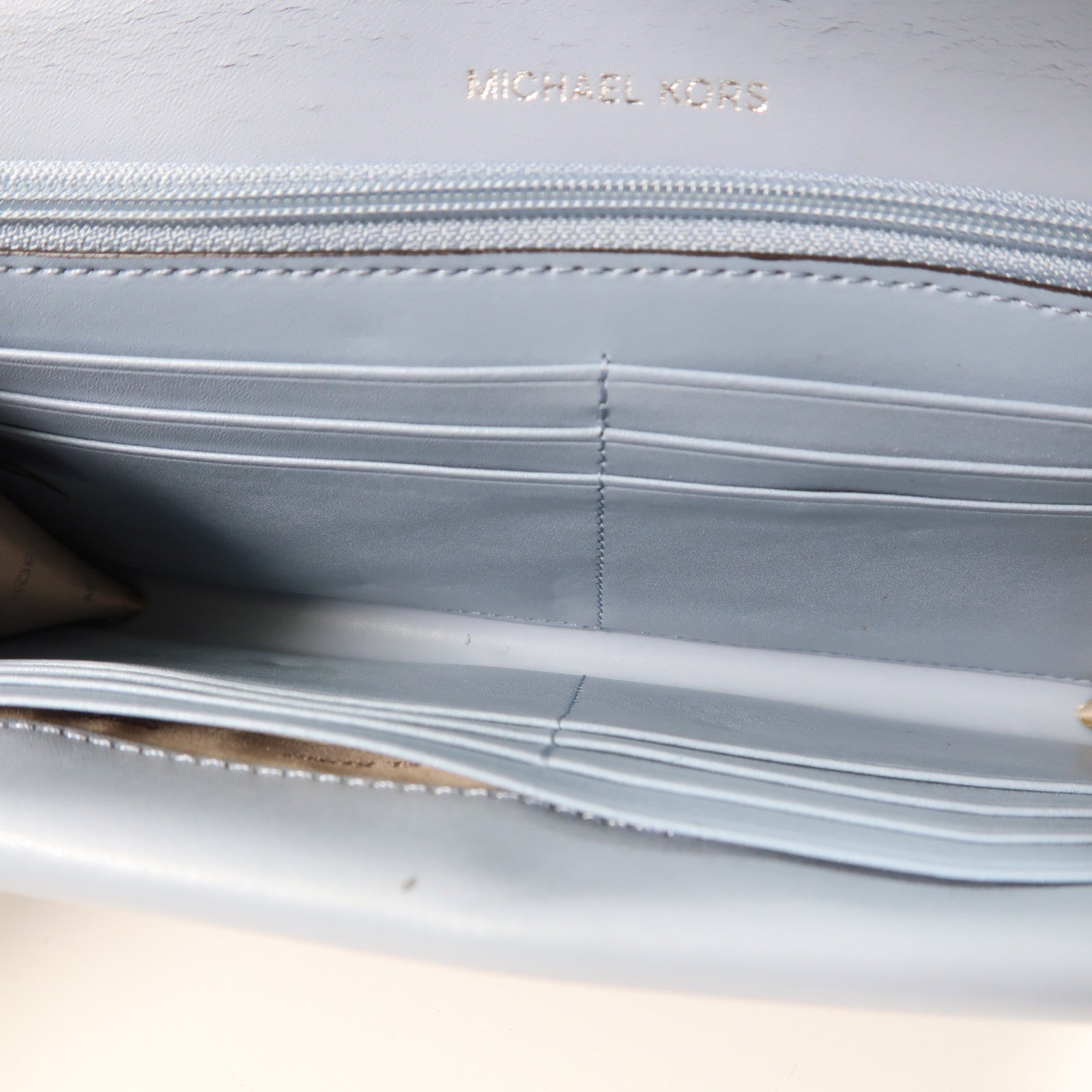 Michael Kors 牛皮皮革Shoulder Bag銀扣肩背袋