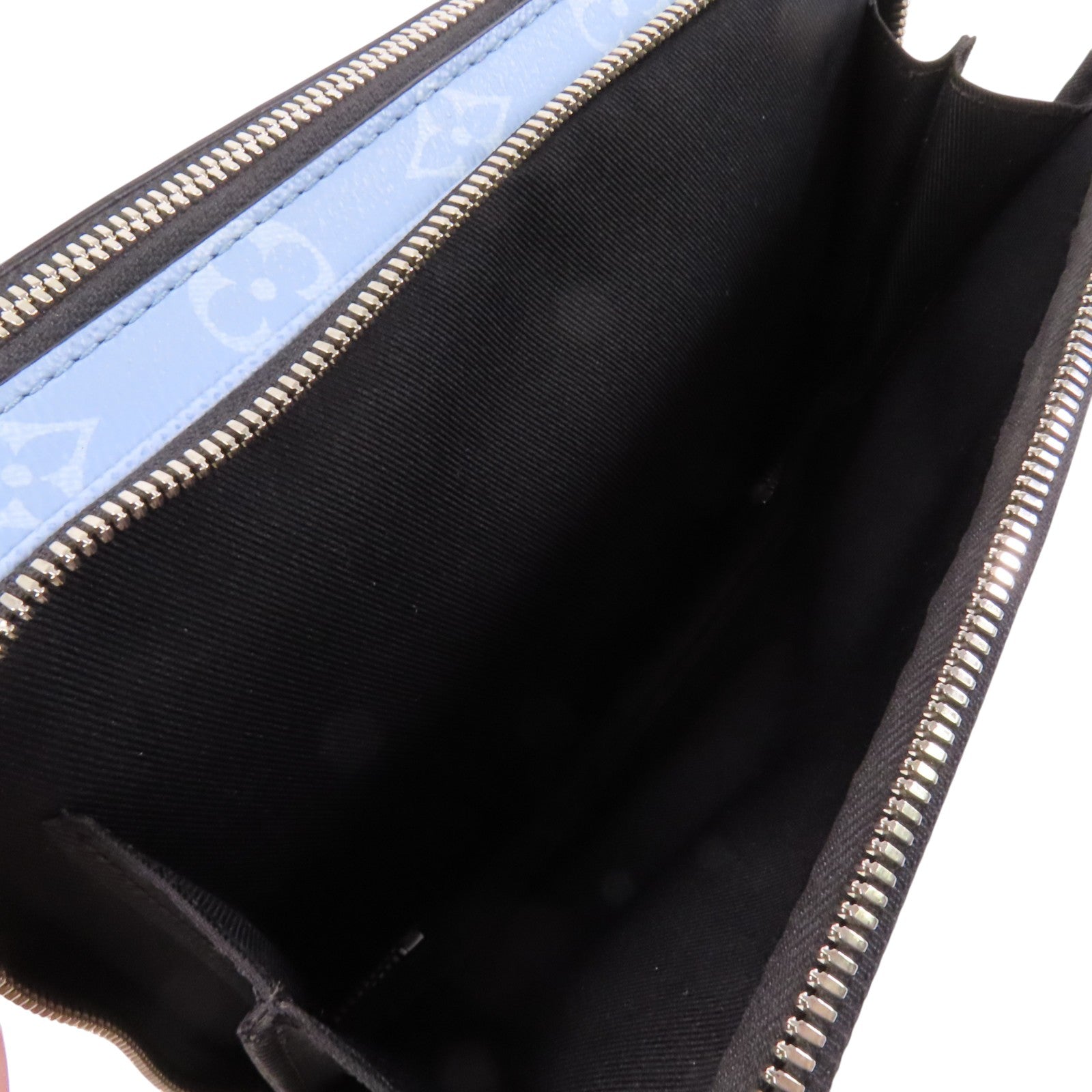 LOUIS VUITTON Monogram Aplha銀扣肩背袋