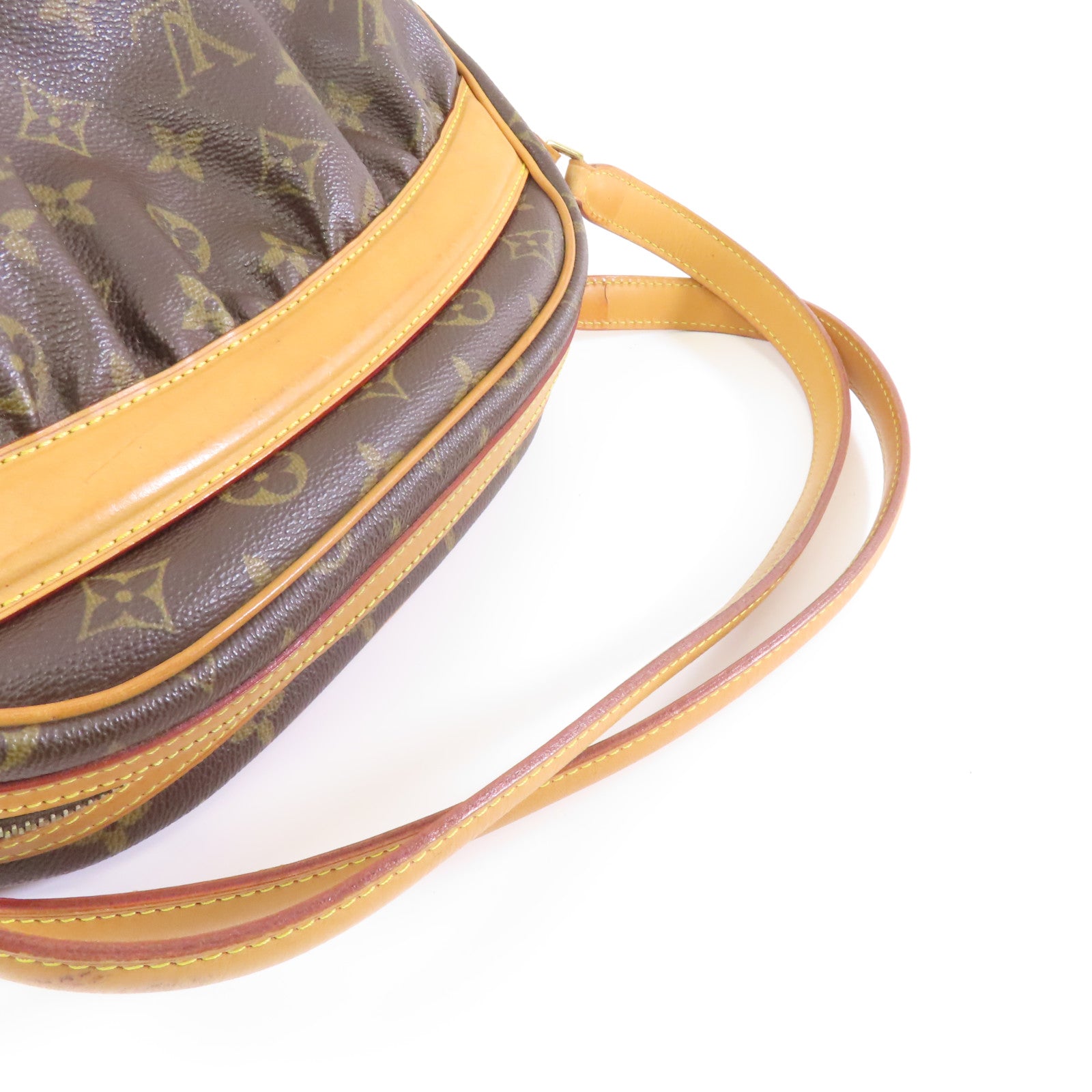 LOUIS VUITTON Monogram Klara金扣肩背袋啡色