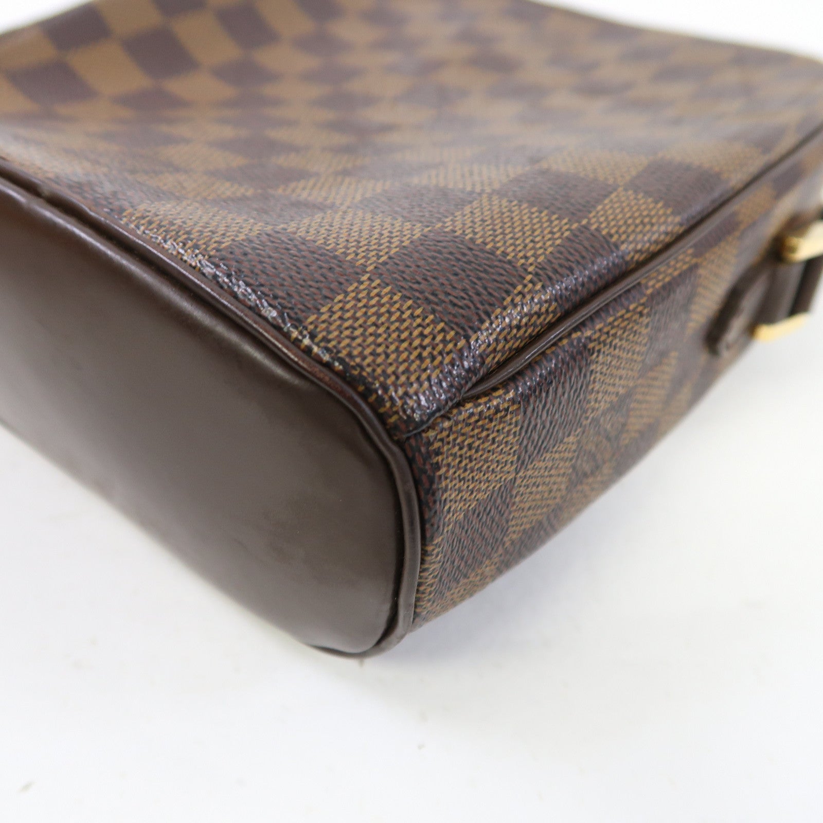 LOUIS VUITTON 【激減優惠】Damier Ipanema PM金扣肩背袋啡色