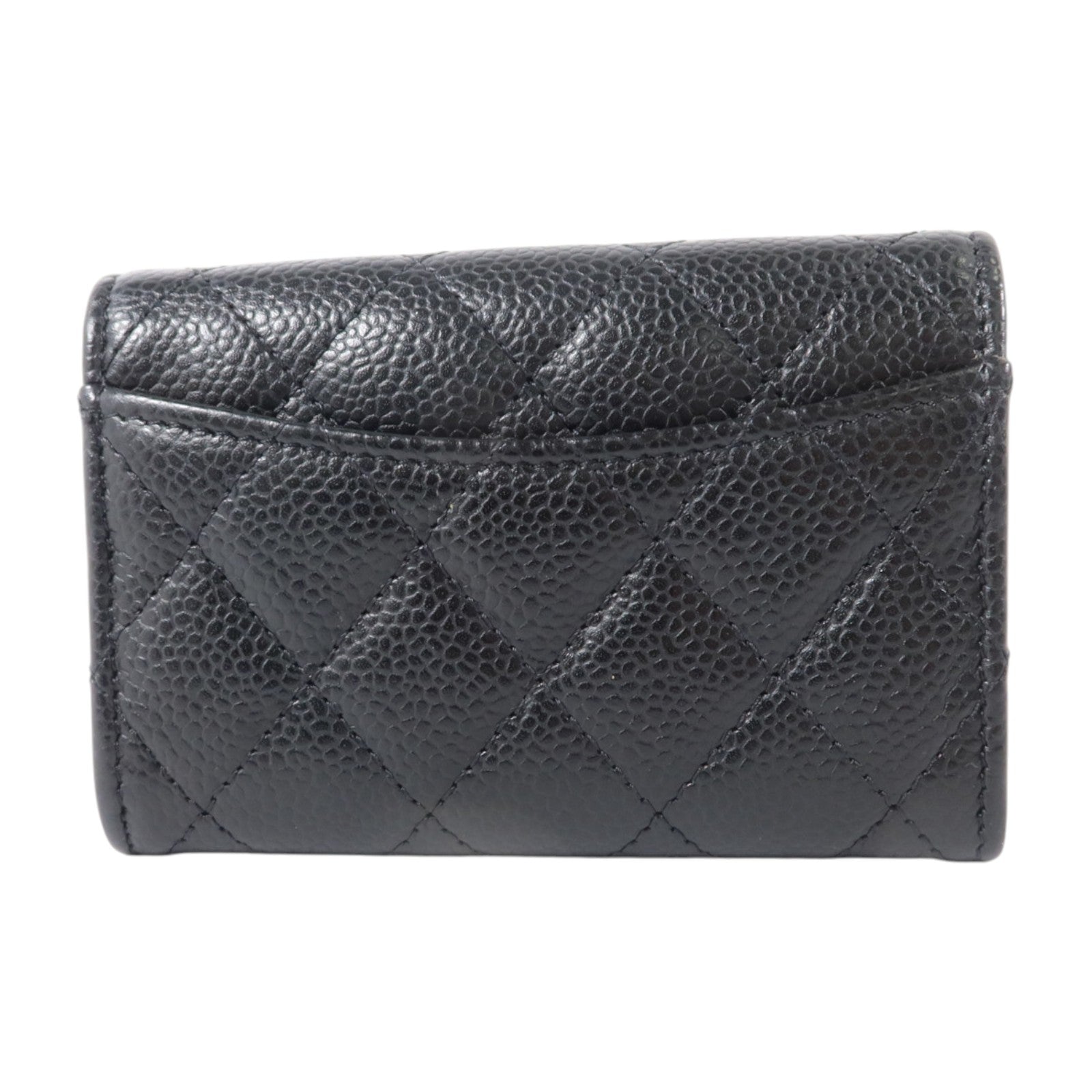 CHANEL 牛皮皮革Classic Flap Card Holder金扣卡片套