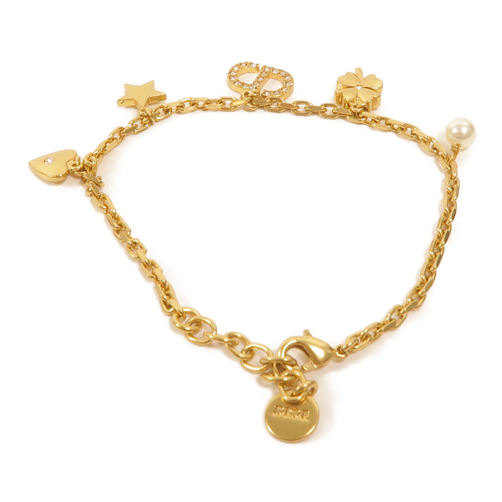 Dior 金屬Petit CD Lucky Charms手鏈