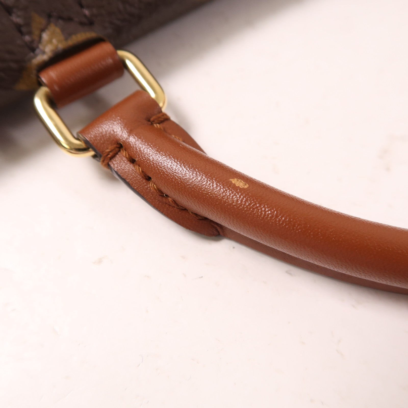 LOUIS VUITTON Monogram Vaugirard金扣手挽肩背兩用袋啡色/米色