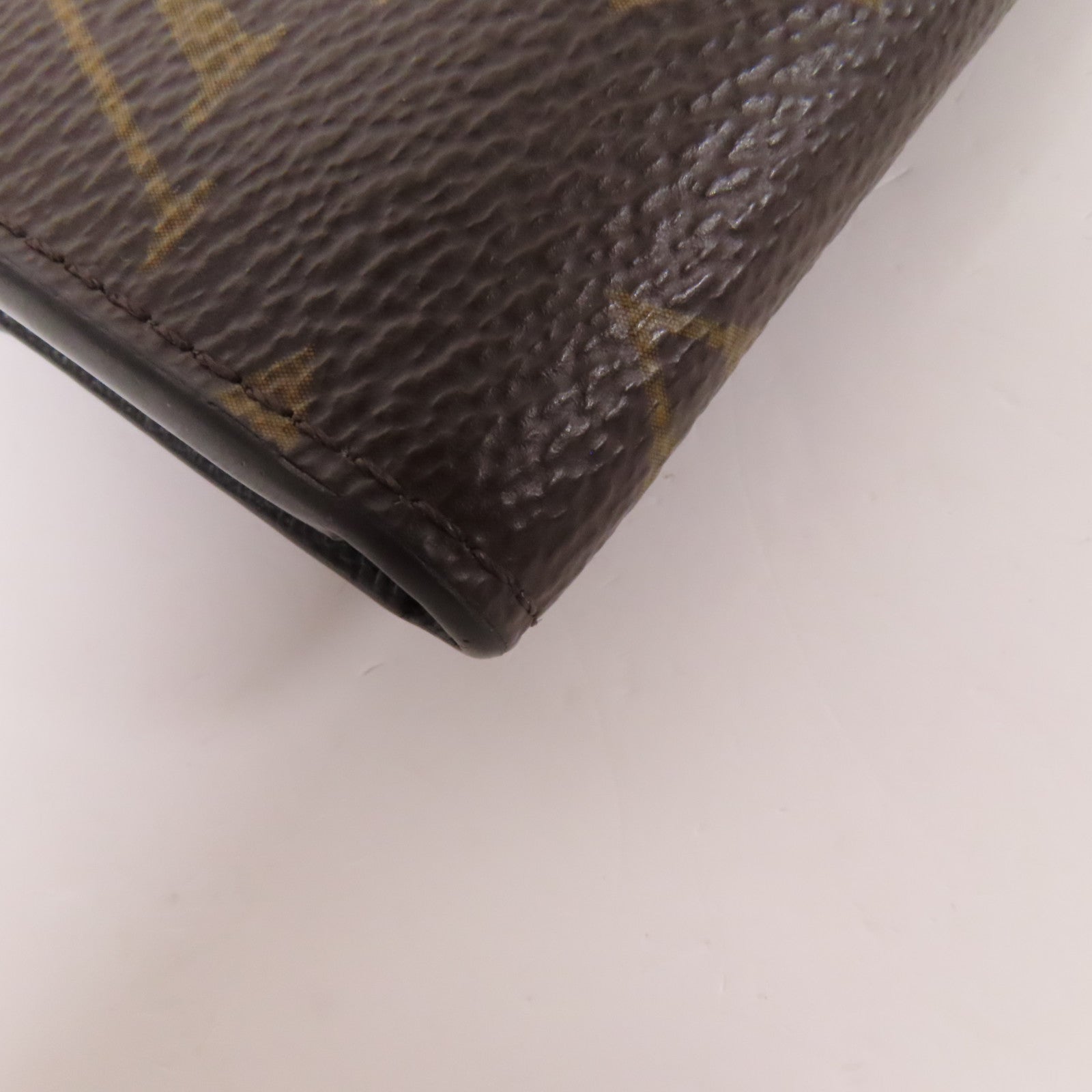 LOUIS VUITTON Monogram Reverse Cannes Rosalie Coin Purse金扣零錢包