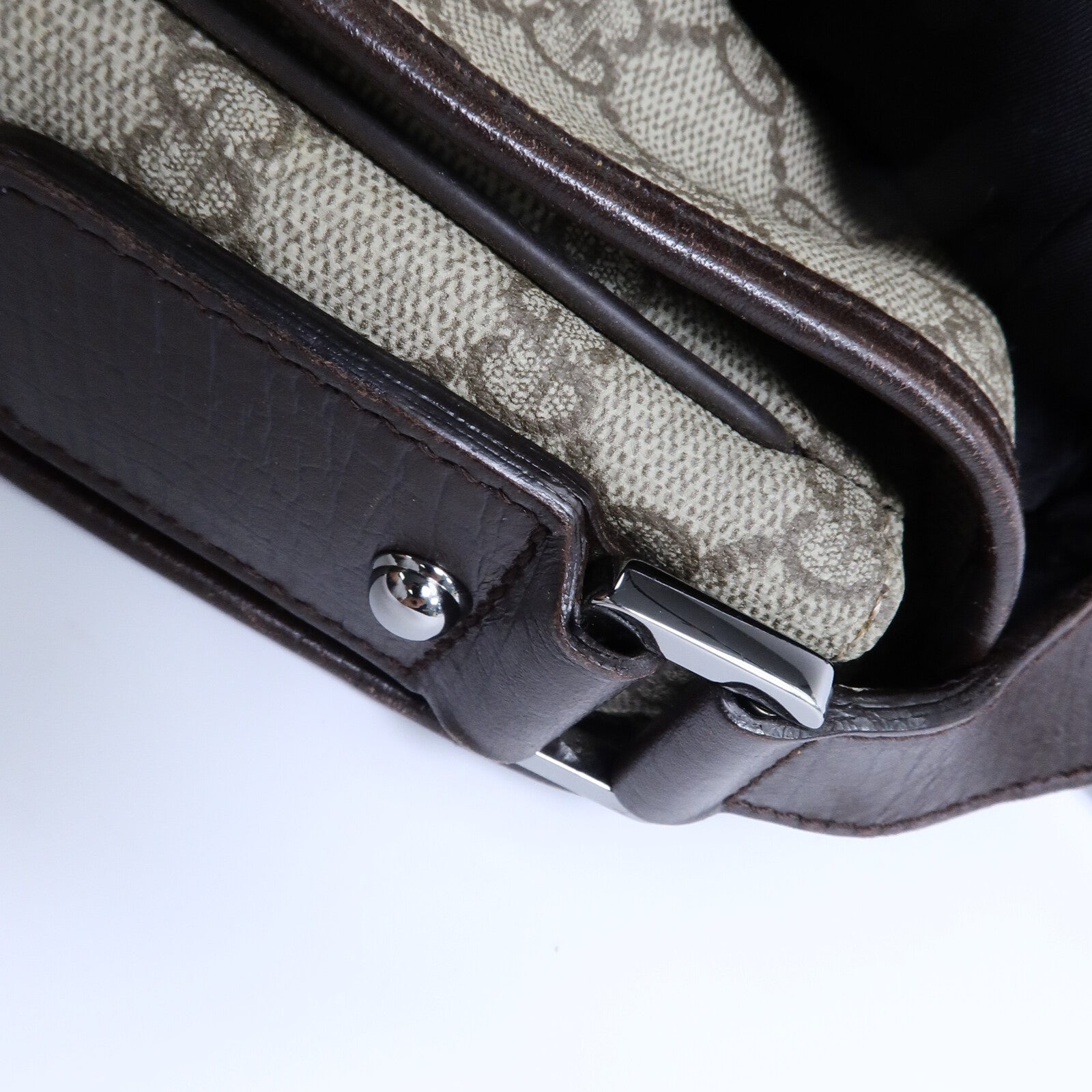 GUCCI 塗層帆布Shoulder Bag肩背袋
