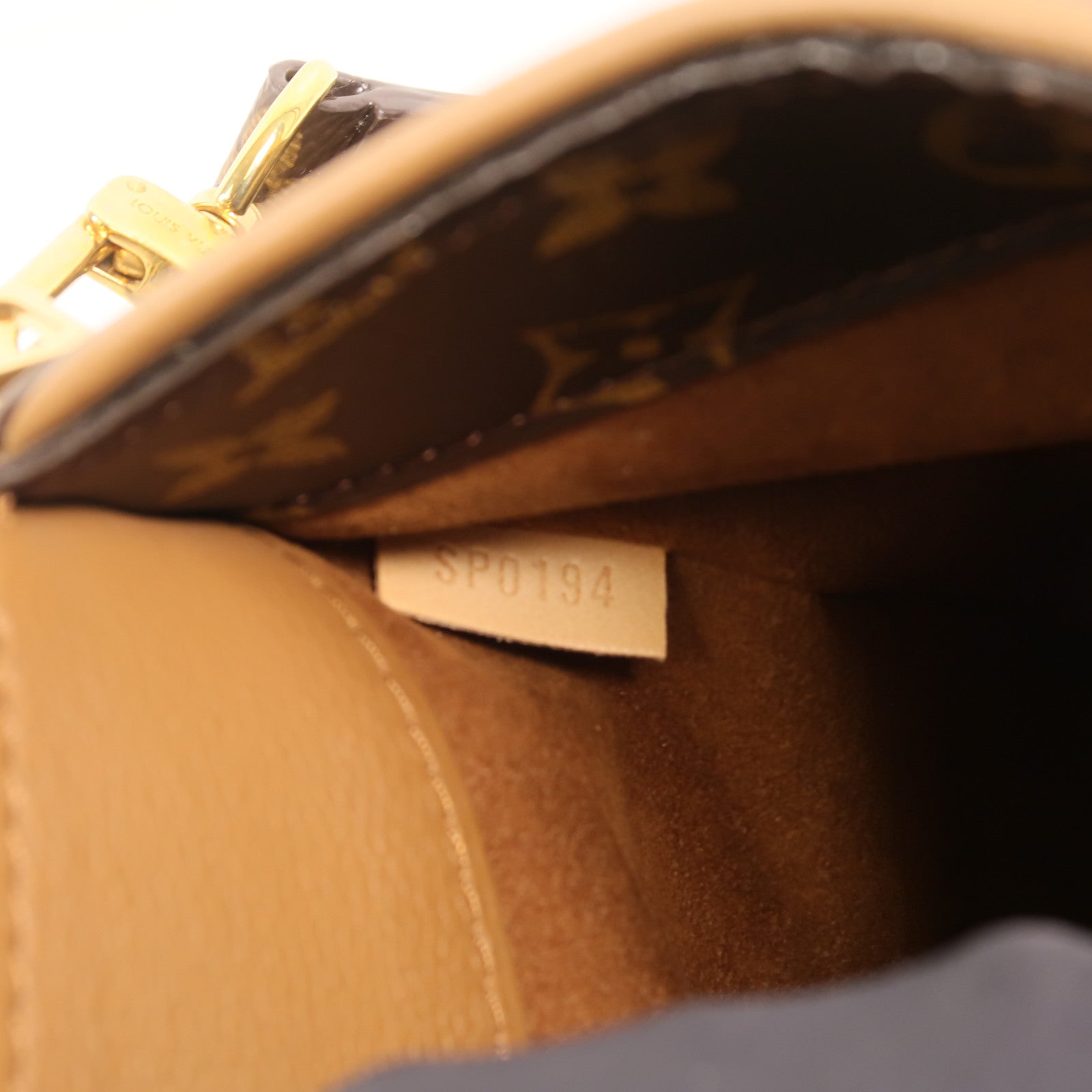 LOUIS VUITTON Monogram Pallas MM金扣手挽肩背兩用袋