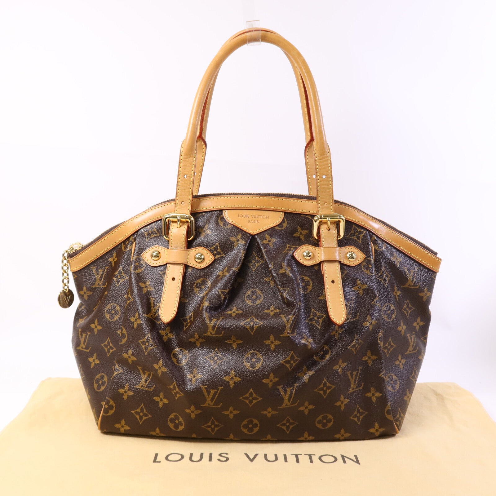 LOUIS VUITTON Monogram Tivoli GM金扣肩背袋