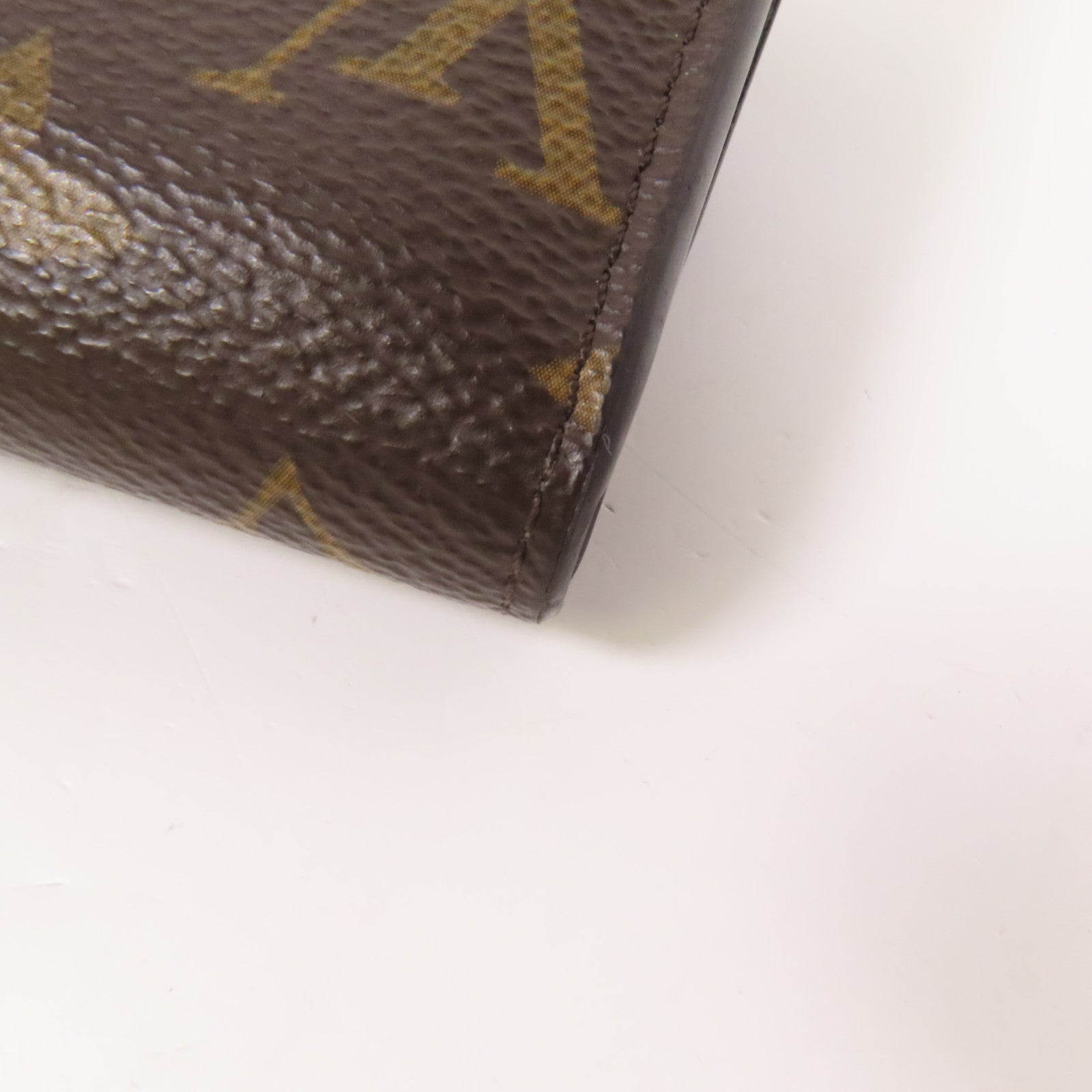 LOUIS VUITTON Monogram Reverse Cannes Rosalie Coin Purse金扣零錢包