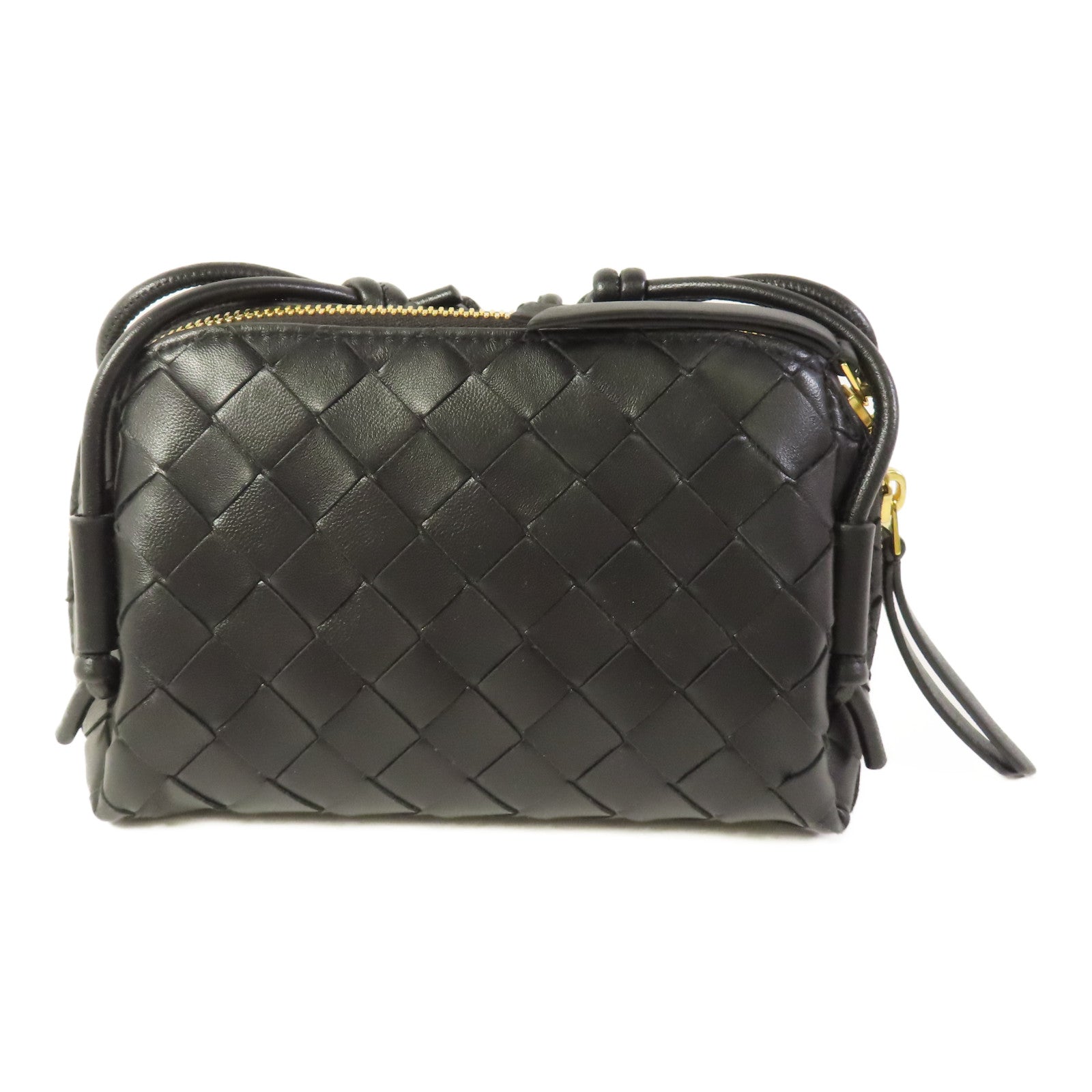 BOTTEGA VENETA 牛皮皮革Concert Pouch金扣肩背袋
