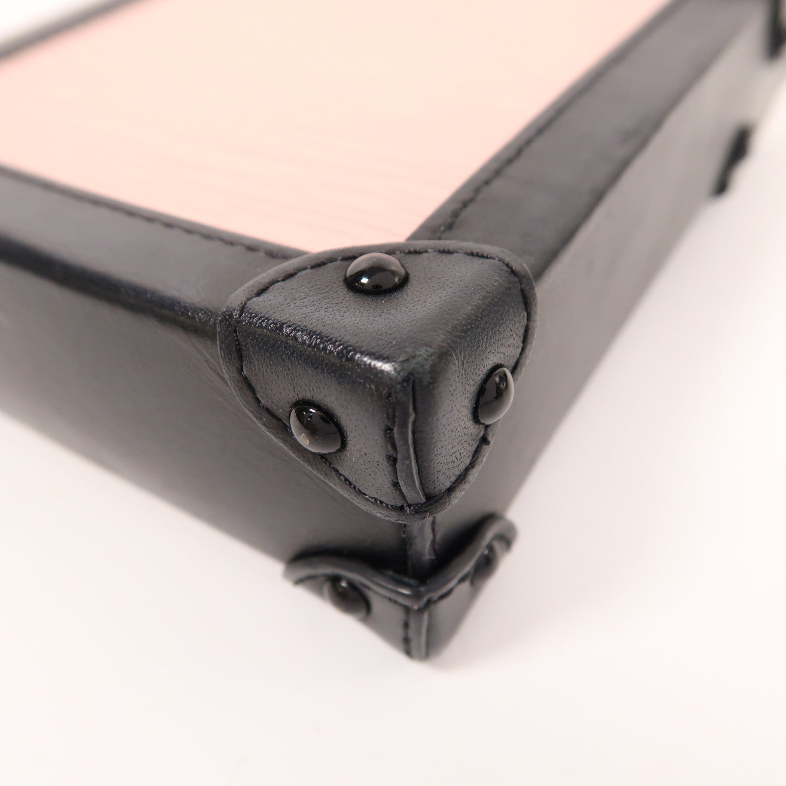 LOUIS VUITTON LV GHW Pochette Trunk Shoulder Bag M67872 Epi Leather Pink