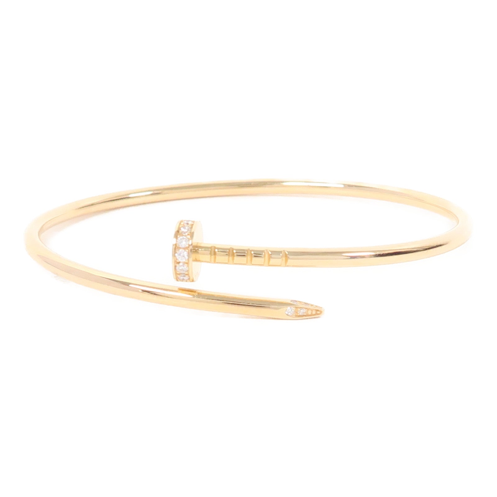 CARTIER 18K黃金Juste Un Clou手鐲Cartier#16