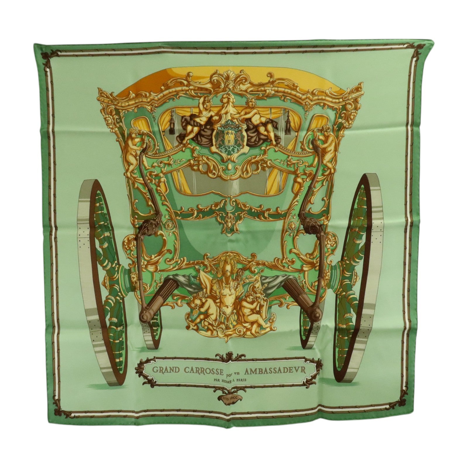 HERMES 絲質Scarf 70x70cm絲巾