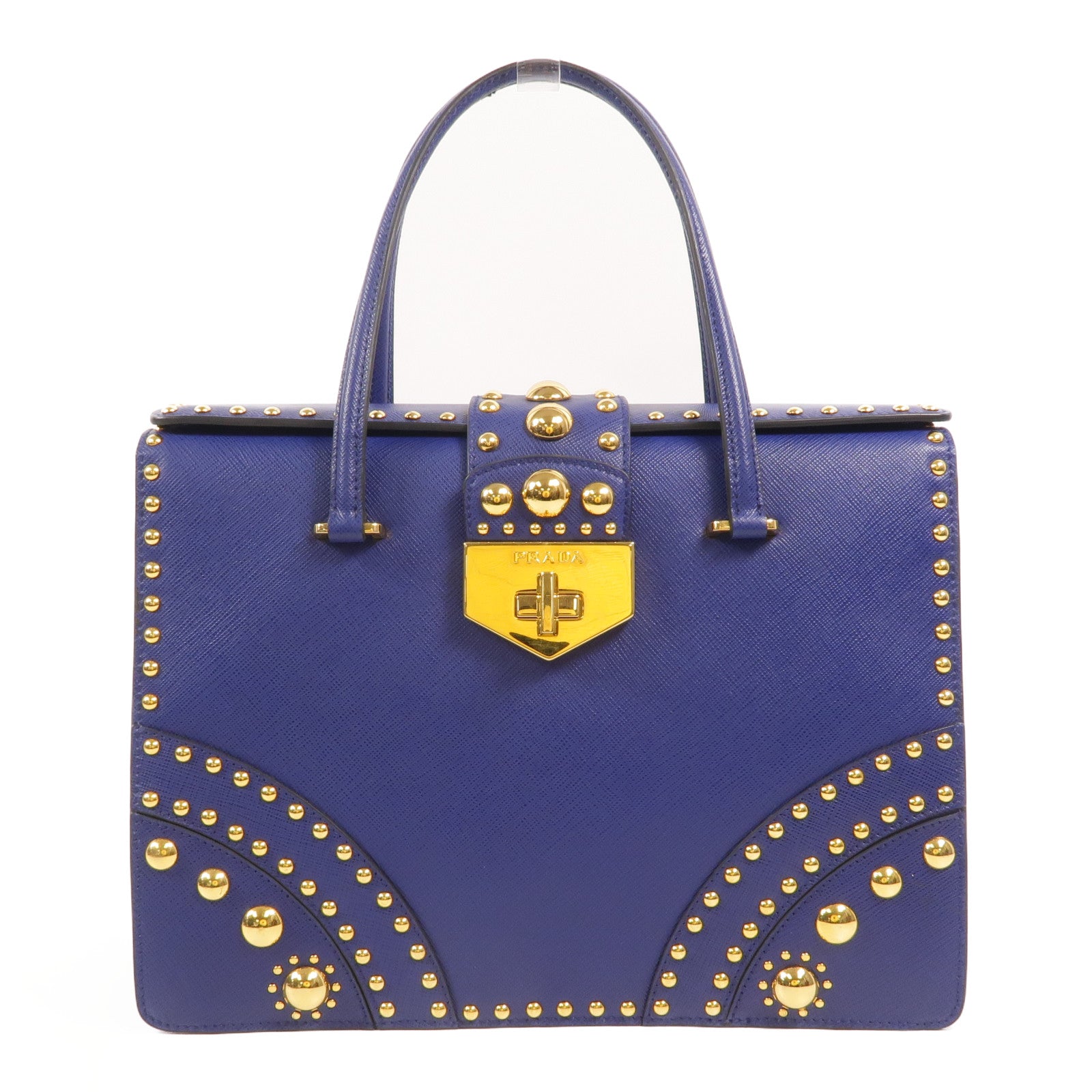 PRADA 牛皮皮革Hand Bag手挽袋