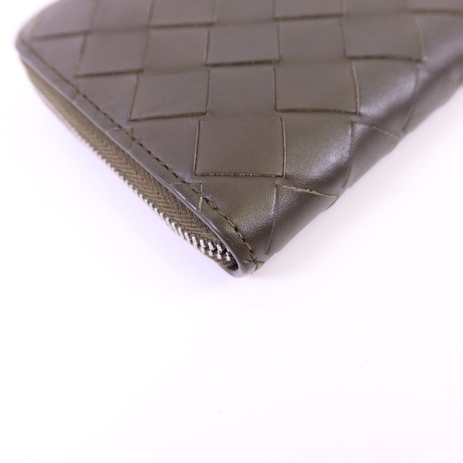 BOTTEGA VENETA 牛皮皮革Long wallet銀扣長錢包