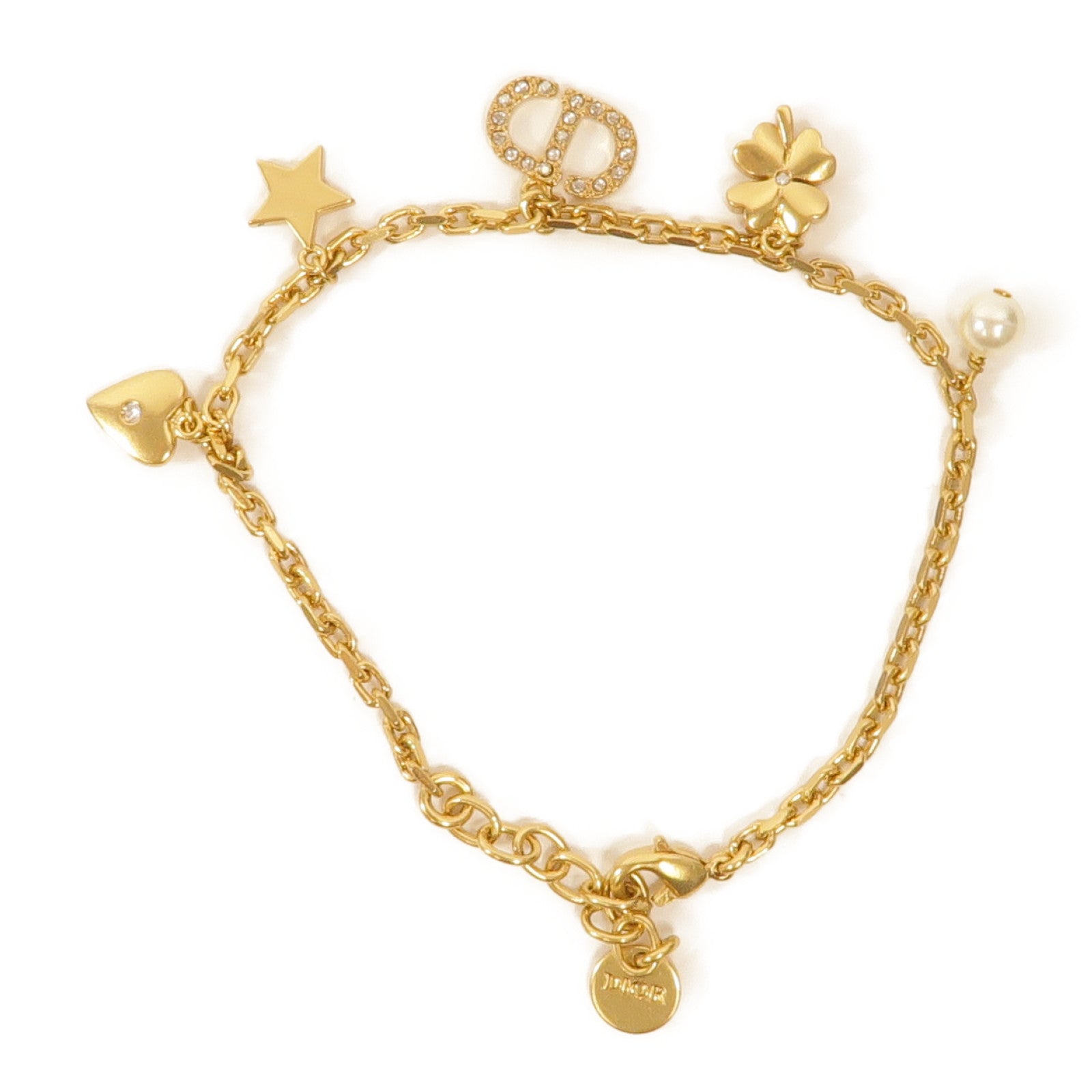 Dior 金屬Petit CD Lucky Charms手鏈