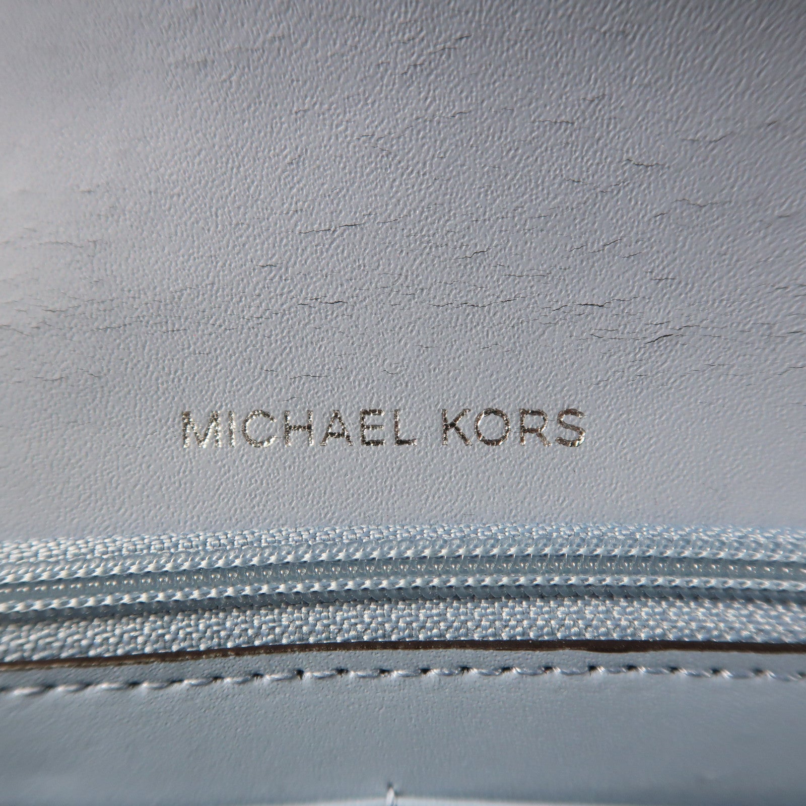 Michael Kors 牛皮皮革Shoulder Bag銀扣肩背袋