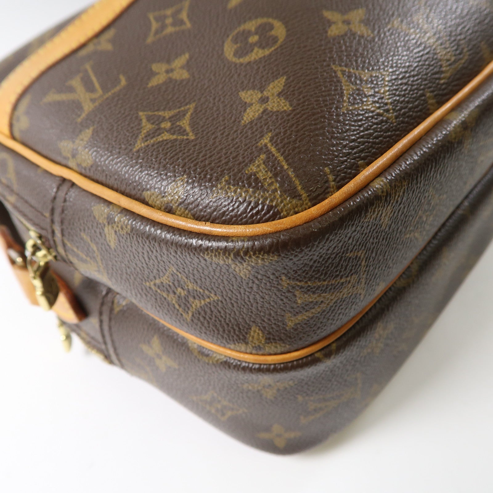 LOUIS VUITTON LV GHW Reporter PM Shoulder Bag M45254 Monogram Brown