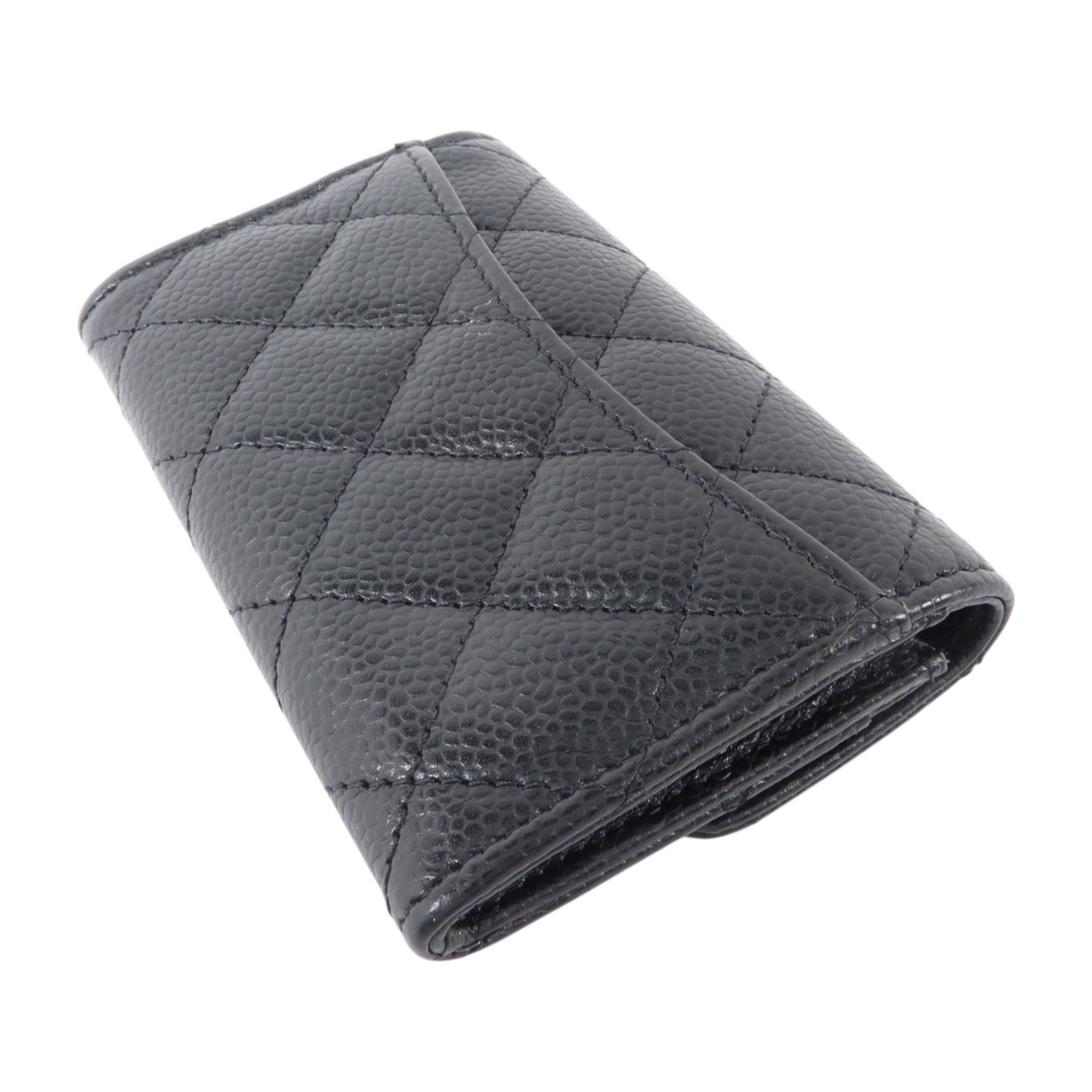 CHANEL 牛皮皮革Classic Flap Card Holder金扣卡片套