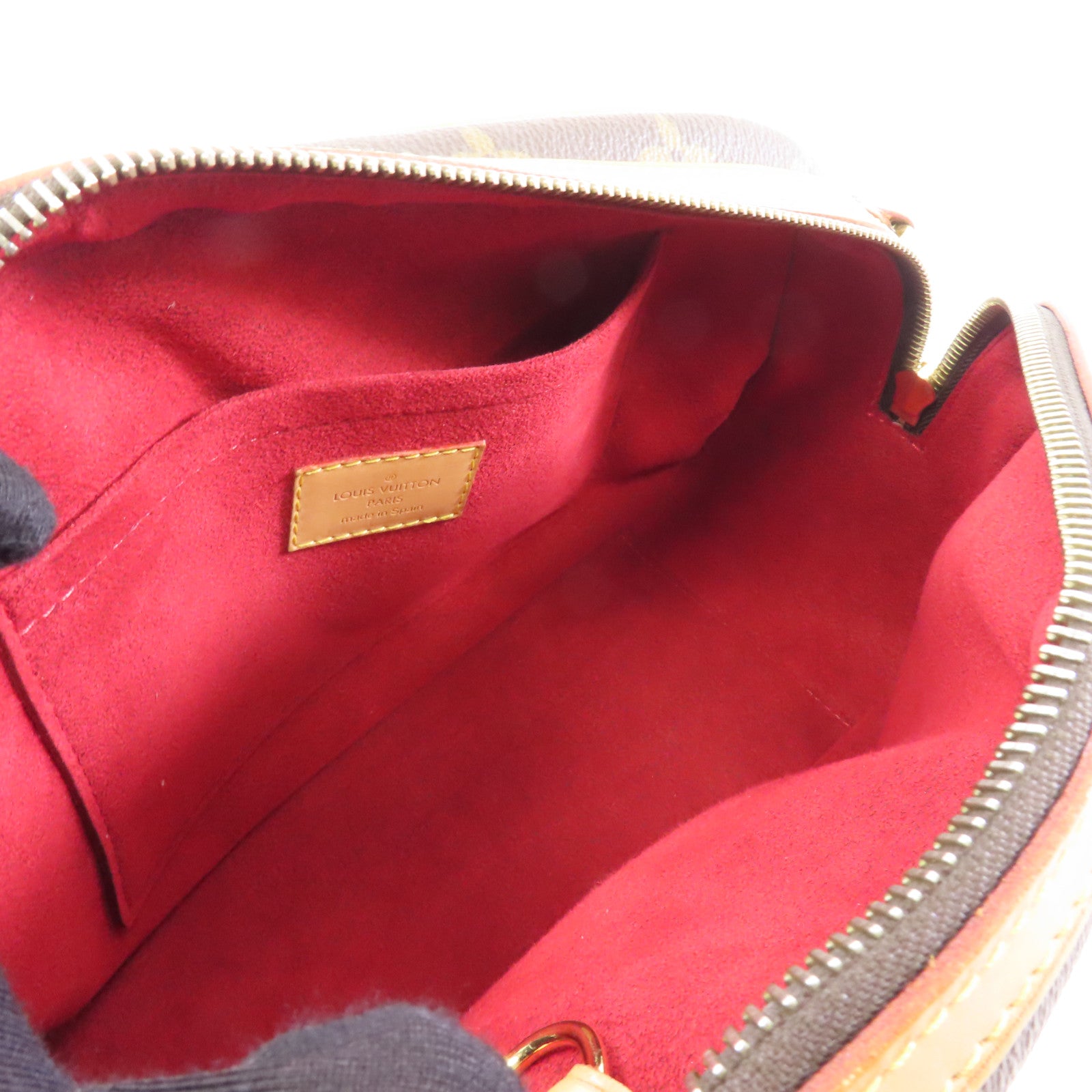 LOUIS VUITTON Monogram Klara金扣肩背袋啡色