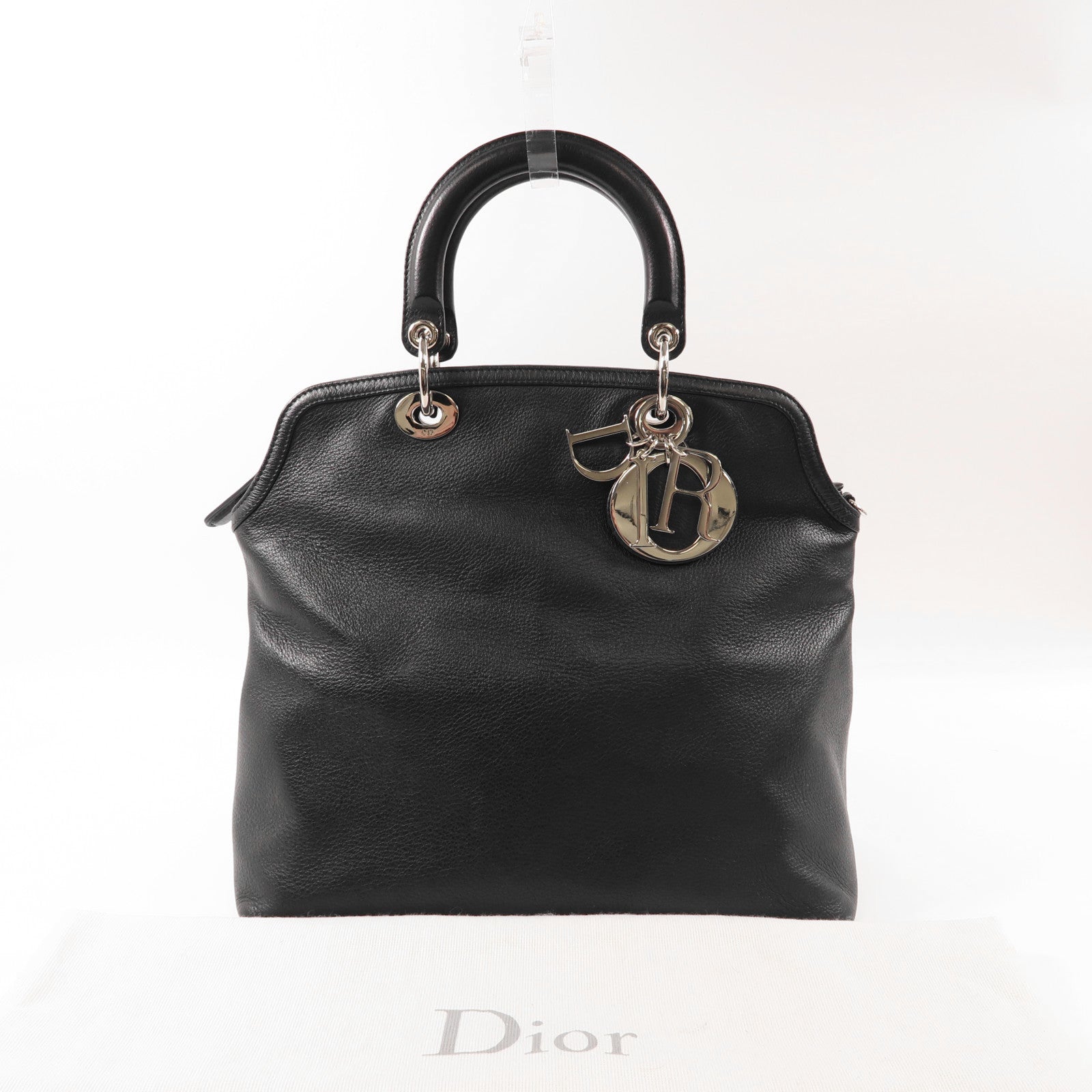 Dior 牛皮皮革Hand Bag手挽袋黑色