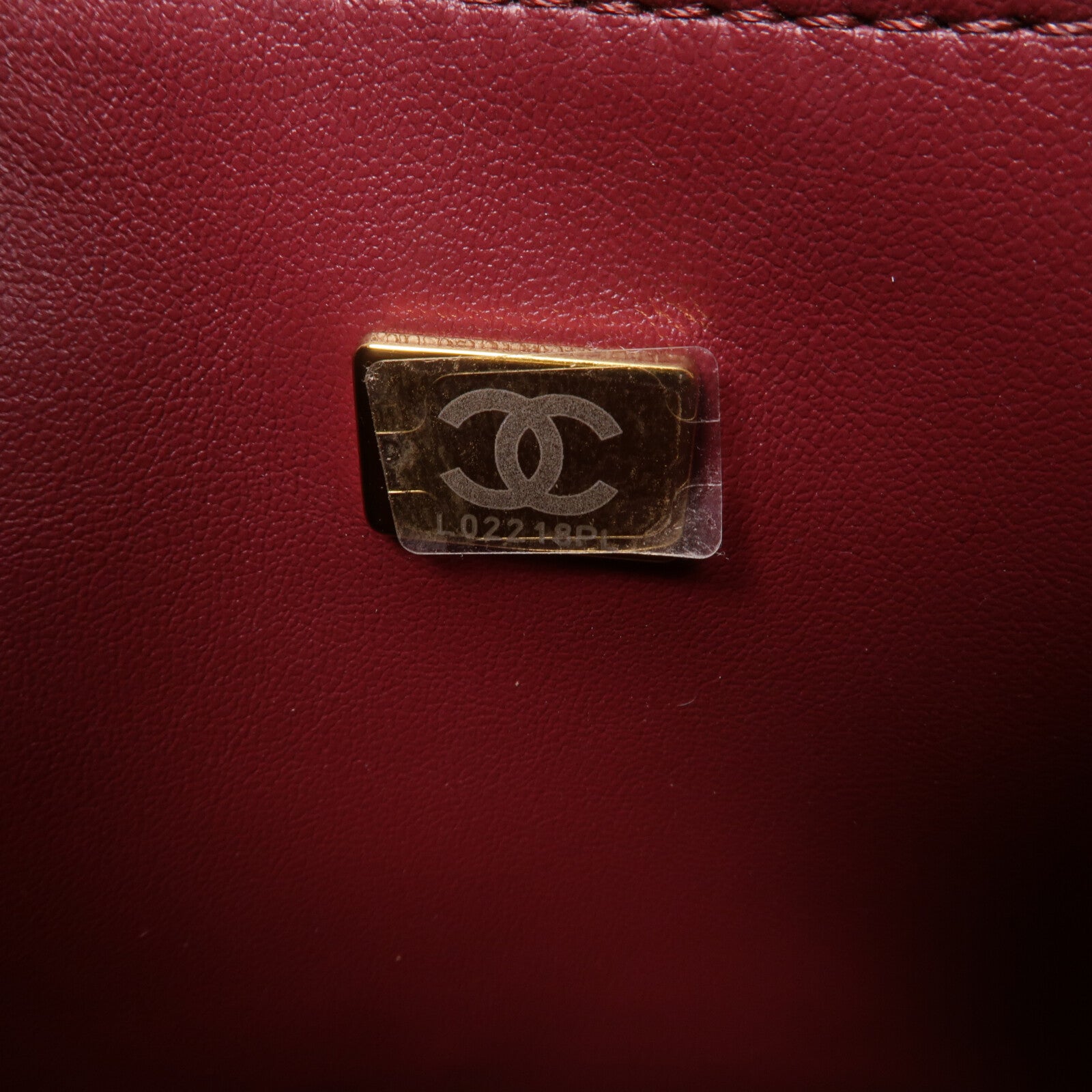 CHANEL 牛皮皮革Chain Shoulder鏈帶手挽肩背兩用袋