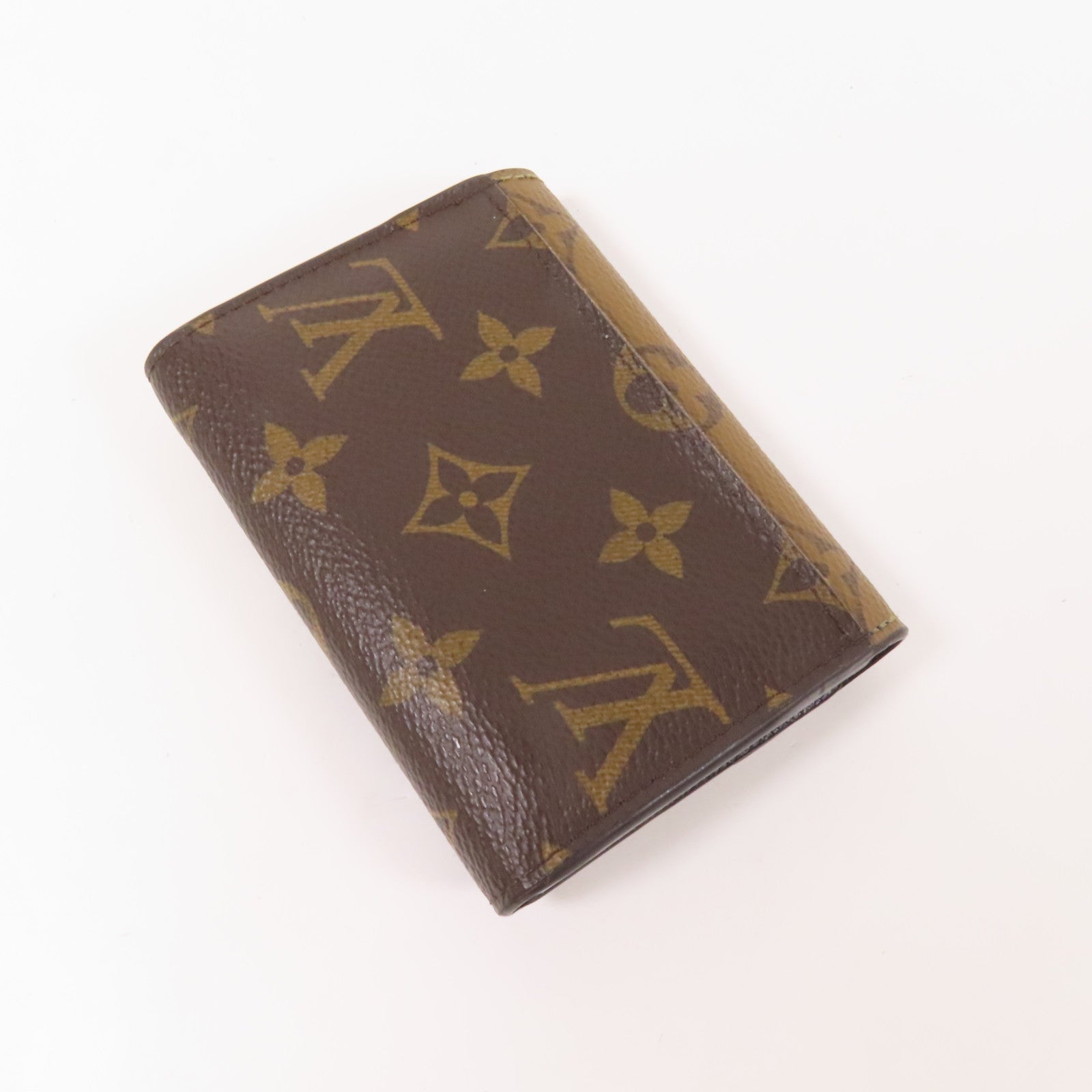 LOUIS VUITTON Monogram Reverse Cannes Rosalie Coin Purse金扣零錢包