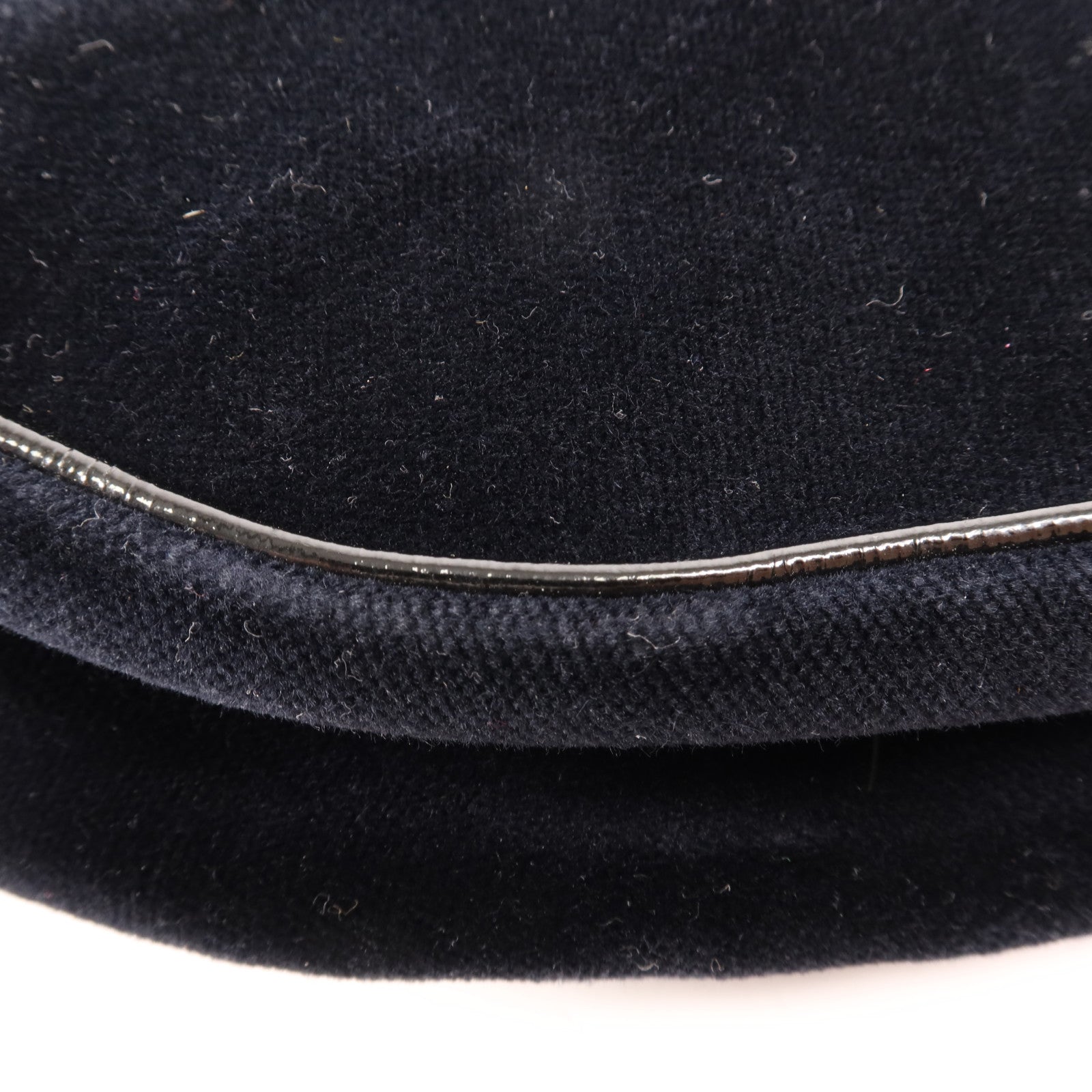 Dior 天鵝絨/皮革Saddle Bag銀扣手挽袋