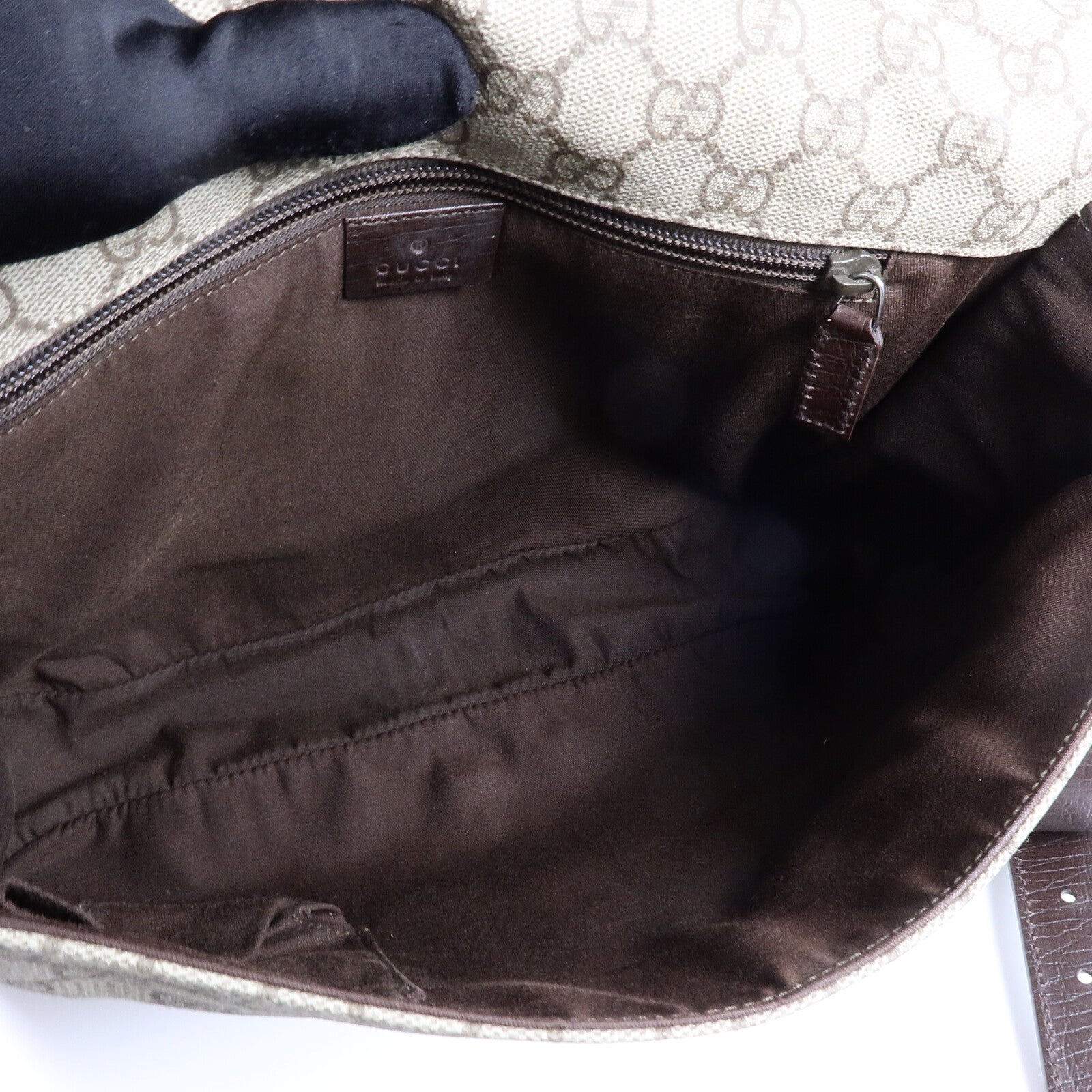 GUCCI 塗層帆布Shoulder Bag肩背袋