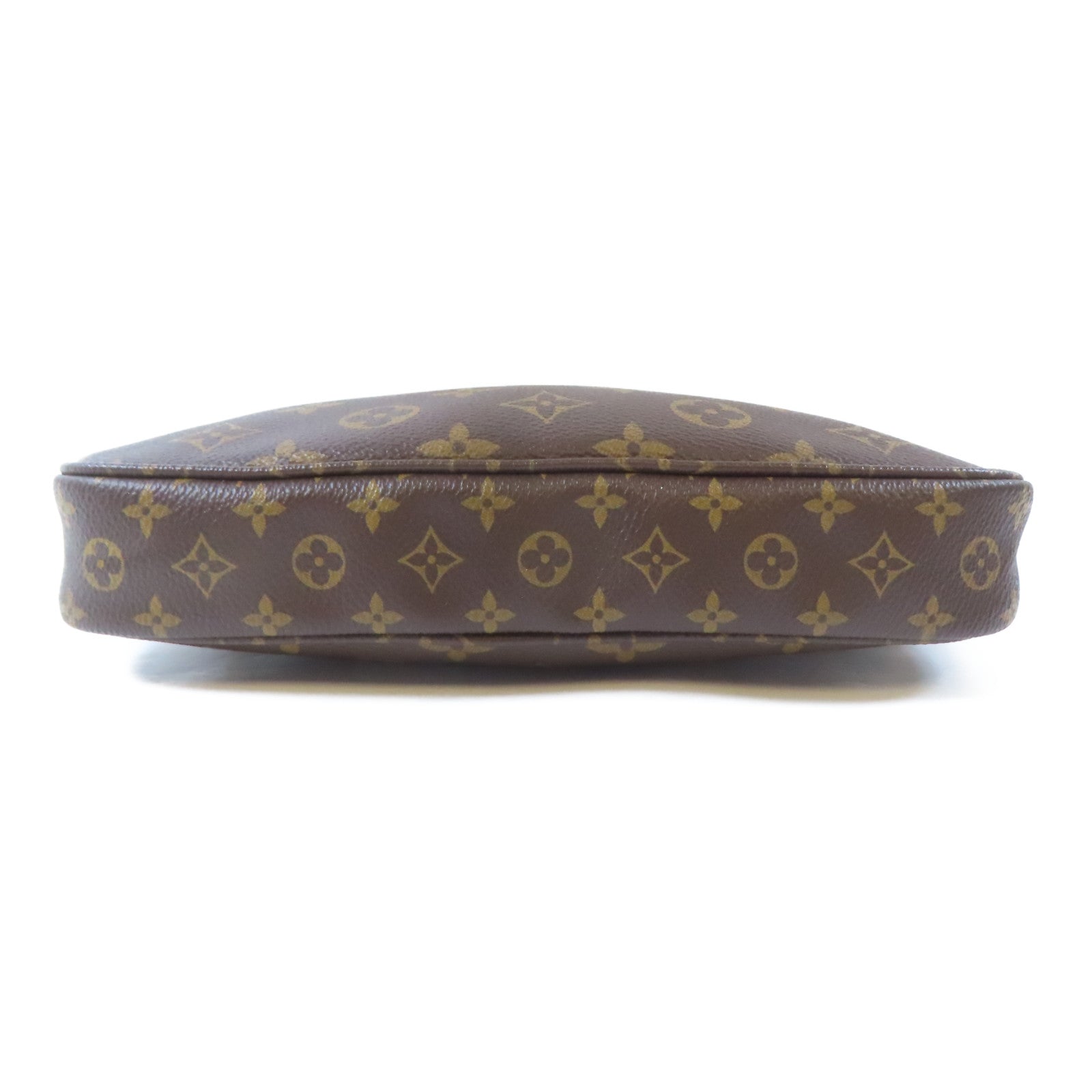 LOUIS VUITTON Monogram Multi Pochette Accessoires金扣手挽肩背兩用袋啡色