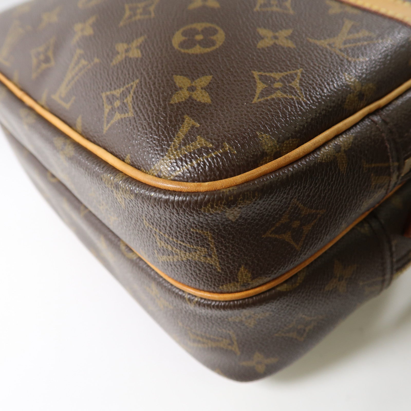 LOUIS VUITTON LV GHW Reporter PM Shoulder Bag M45254 Monogram Brown