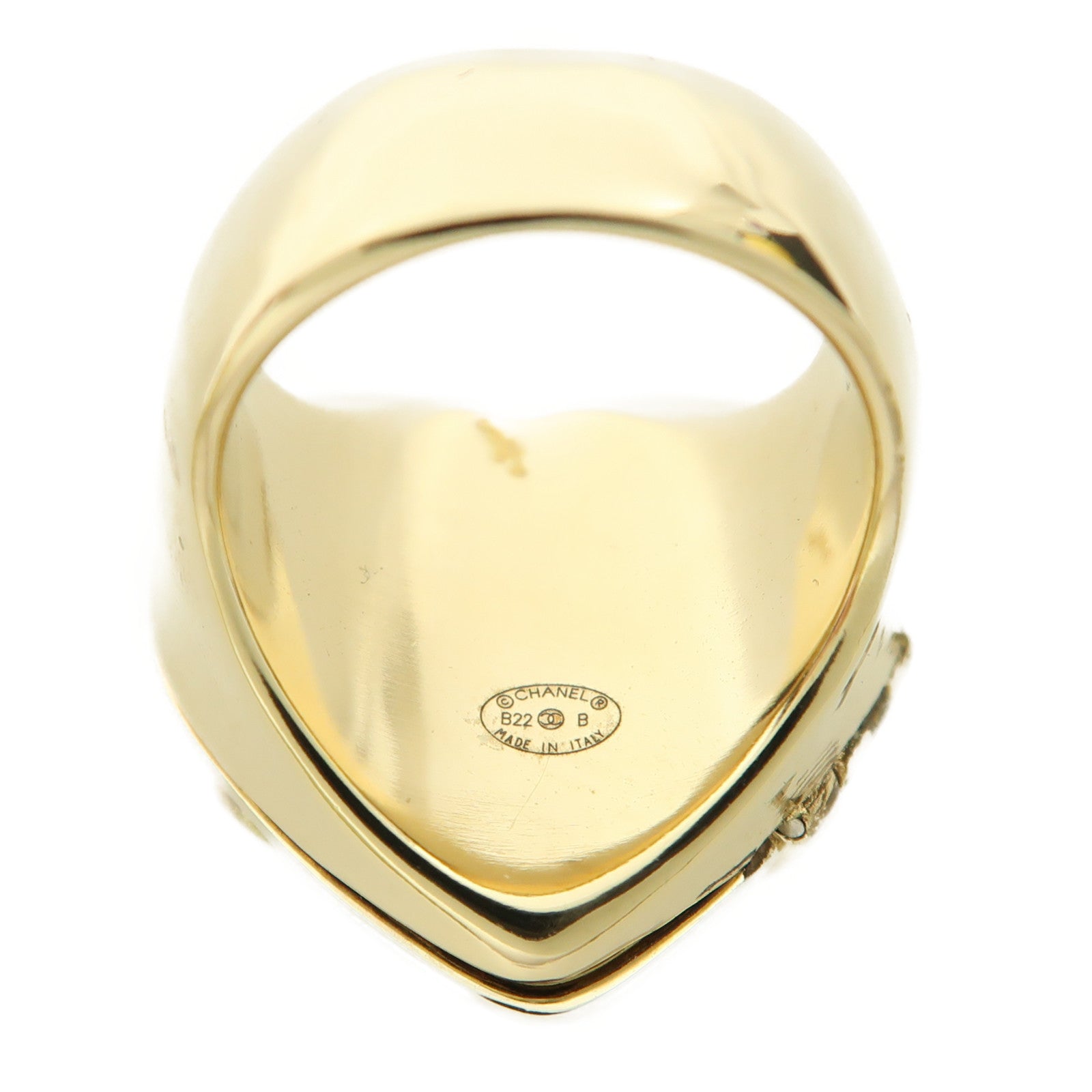 CHANEL 【激減優惠】金屬Ring戒指US#7