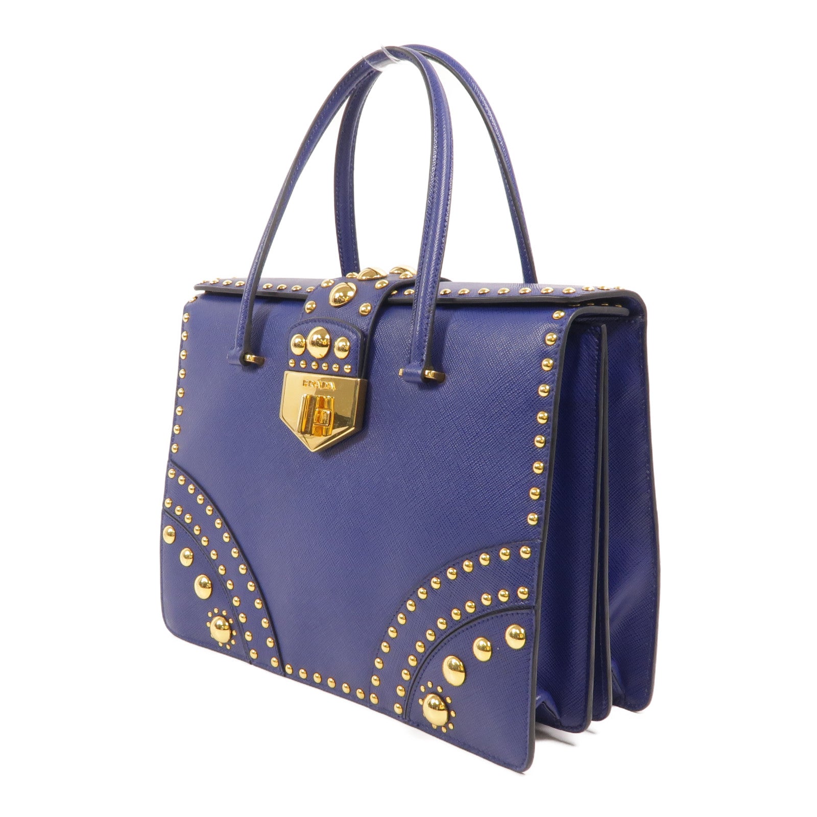 PRADA 牛皮皮革Hand Bag手挽袋