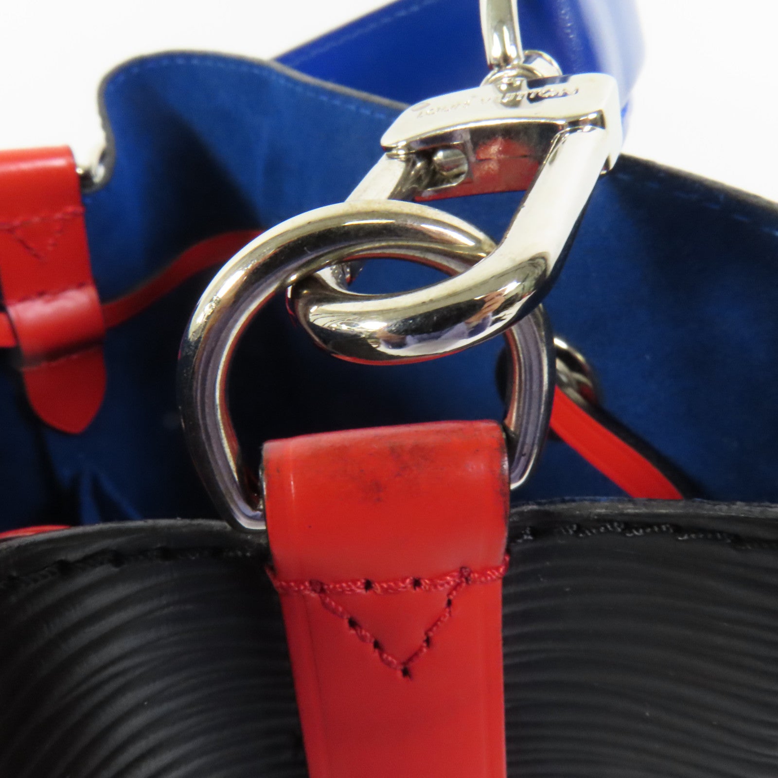 LOUIS VUITTON Epi Neo Noe BB銀扣手挽肩背兩用袋