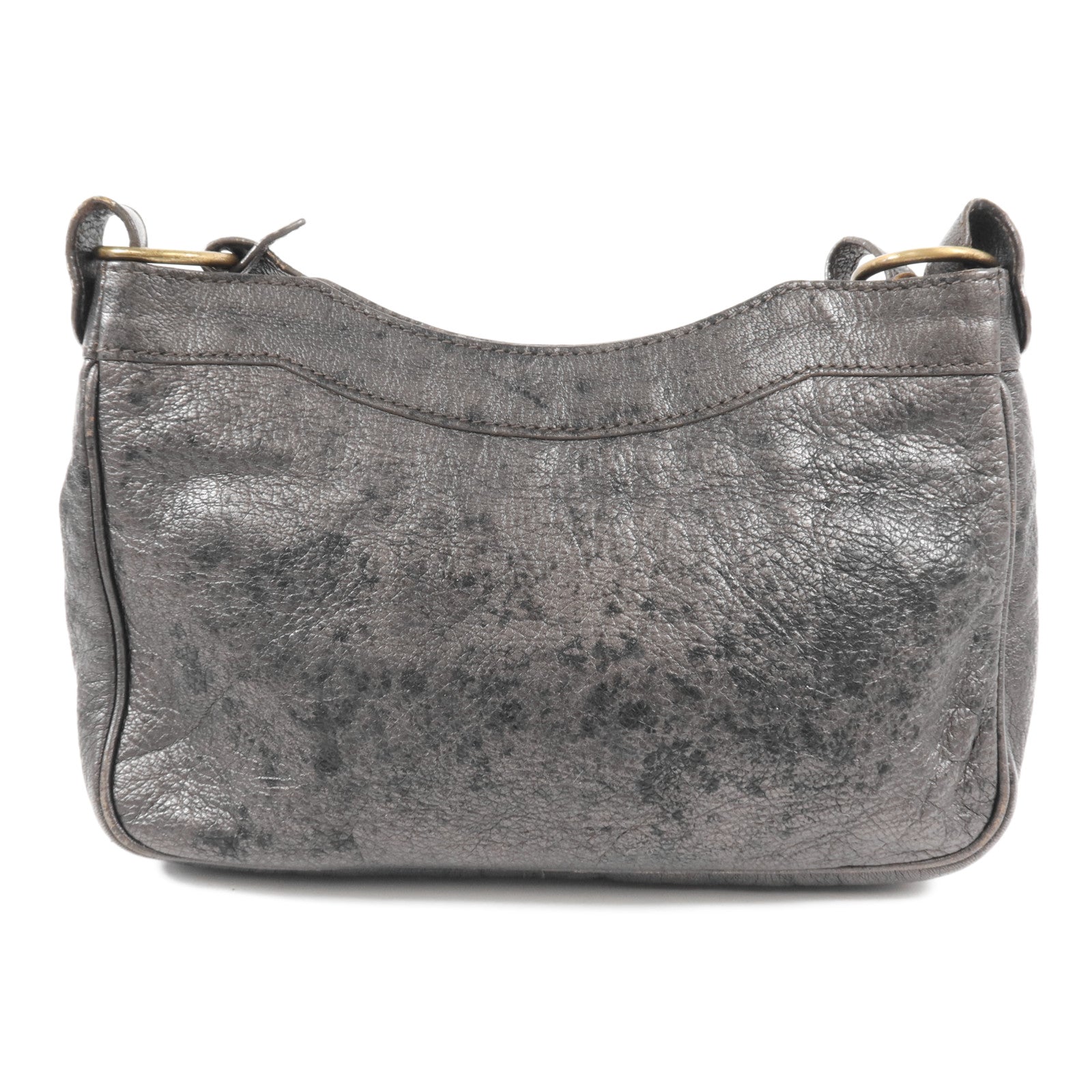 BALENCIAGA 羊皮皮革Classic Hip金扣肩背袋