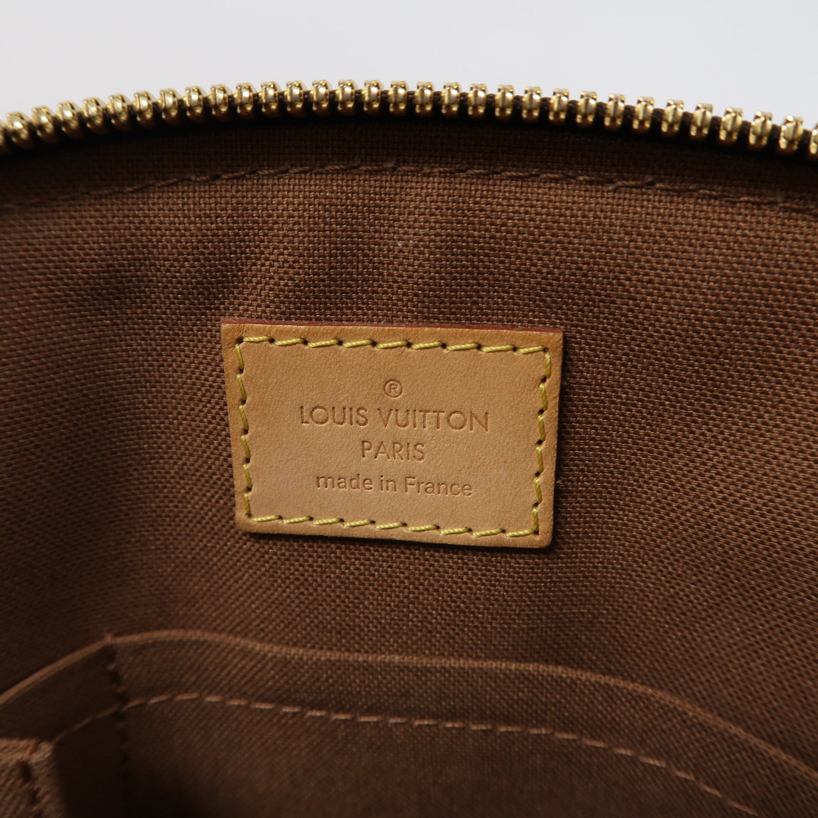 LOUIS VUITTON Monogram Tivoli PM金扣手挽袋啡色