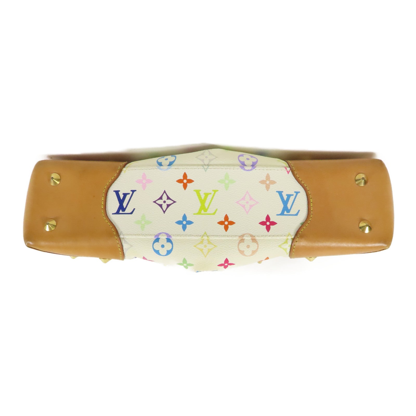 LOUIS VUITTON Monogram Multicolore Judy MM金扣手挽肩背兩用袋