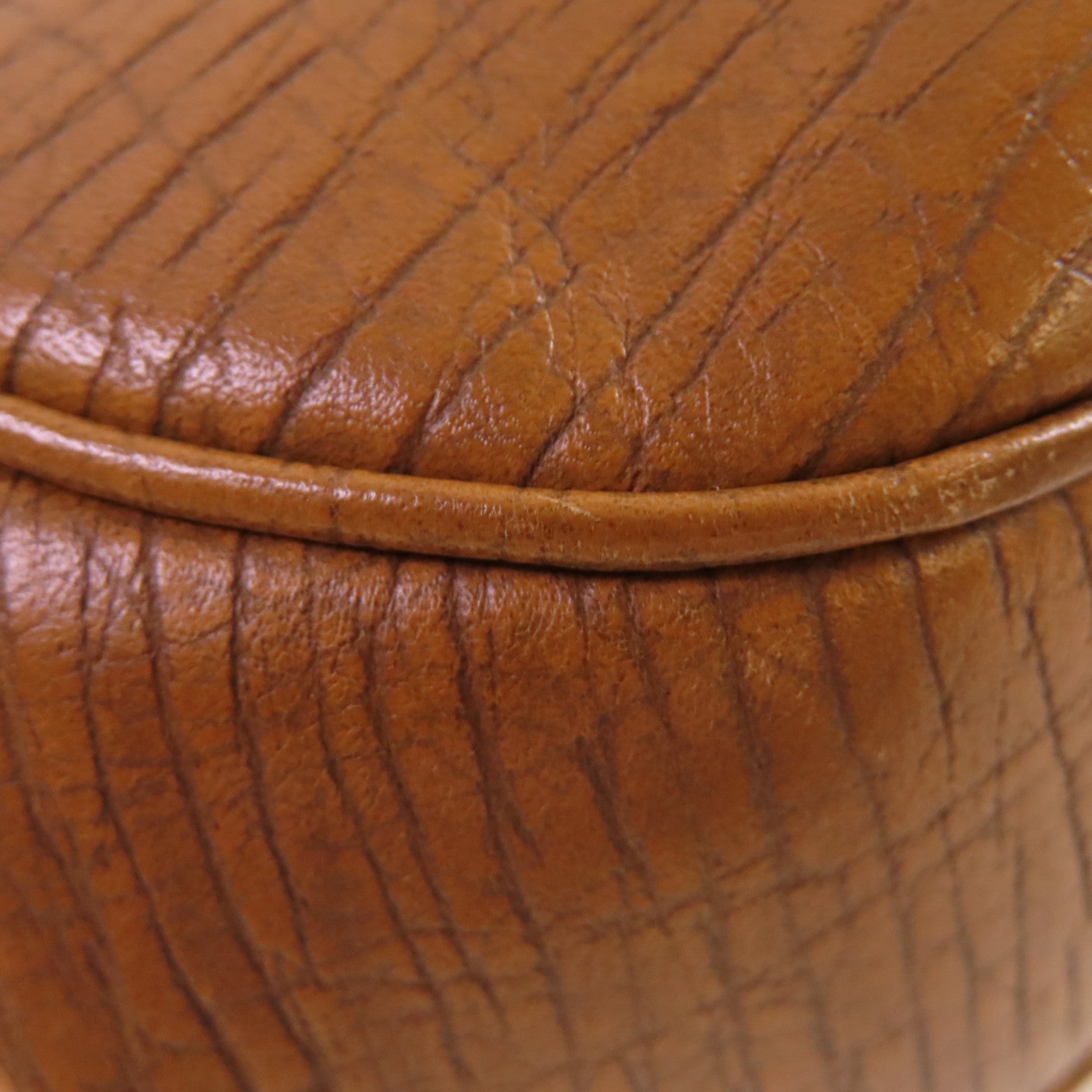GUCCI 牛皮皮革Bamboo Handbag手挽袋啡色/黑色