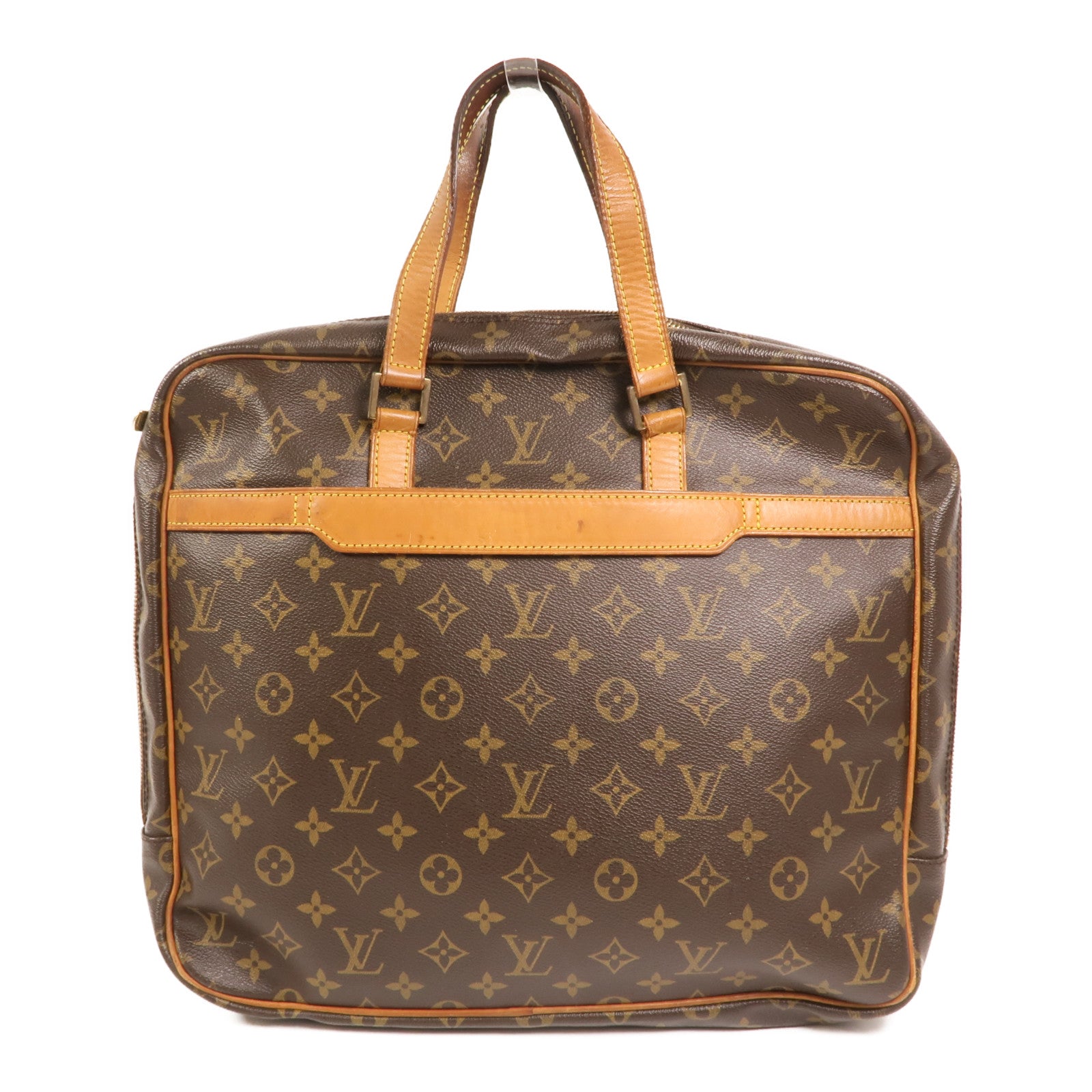 LOUIS VUITTON 【激減優惠】Monogram Porte-Documents Pegase金扣手挽袋