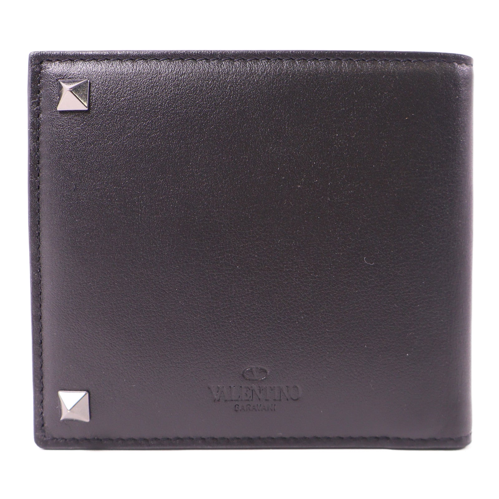 Valentino 牛皮皮革Wallet錢包黑色