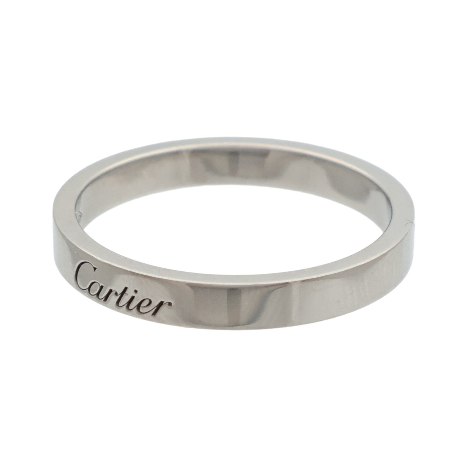 CARTIER PT950鉑金C De Ring戒指