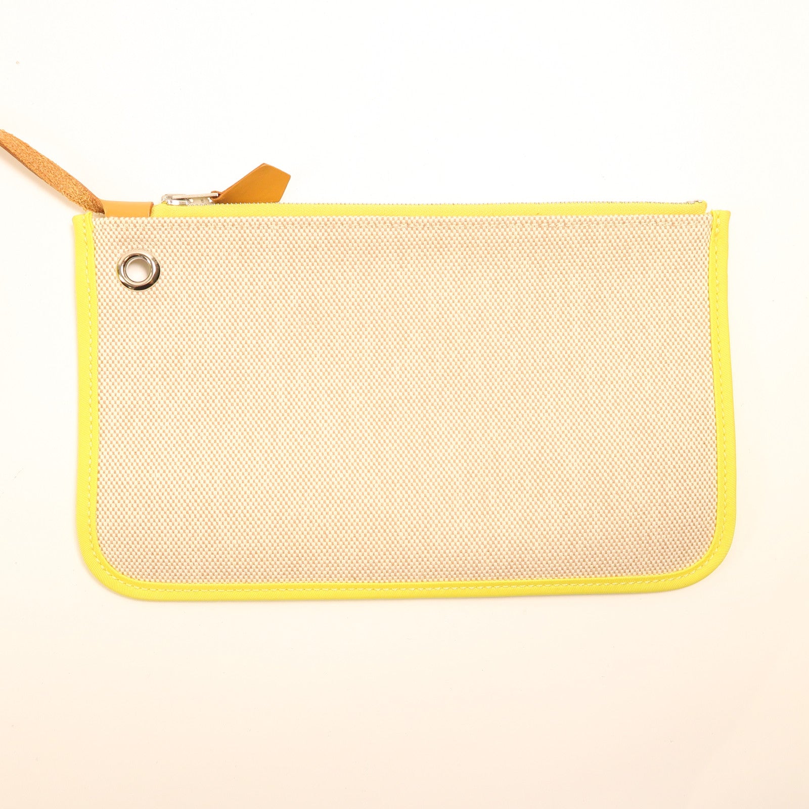 HERMES Toile Criss/Vash Hunter Herbag Zip銀扣手挽肩背兩用袋