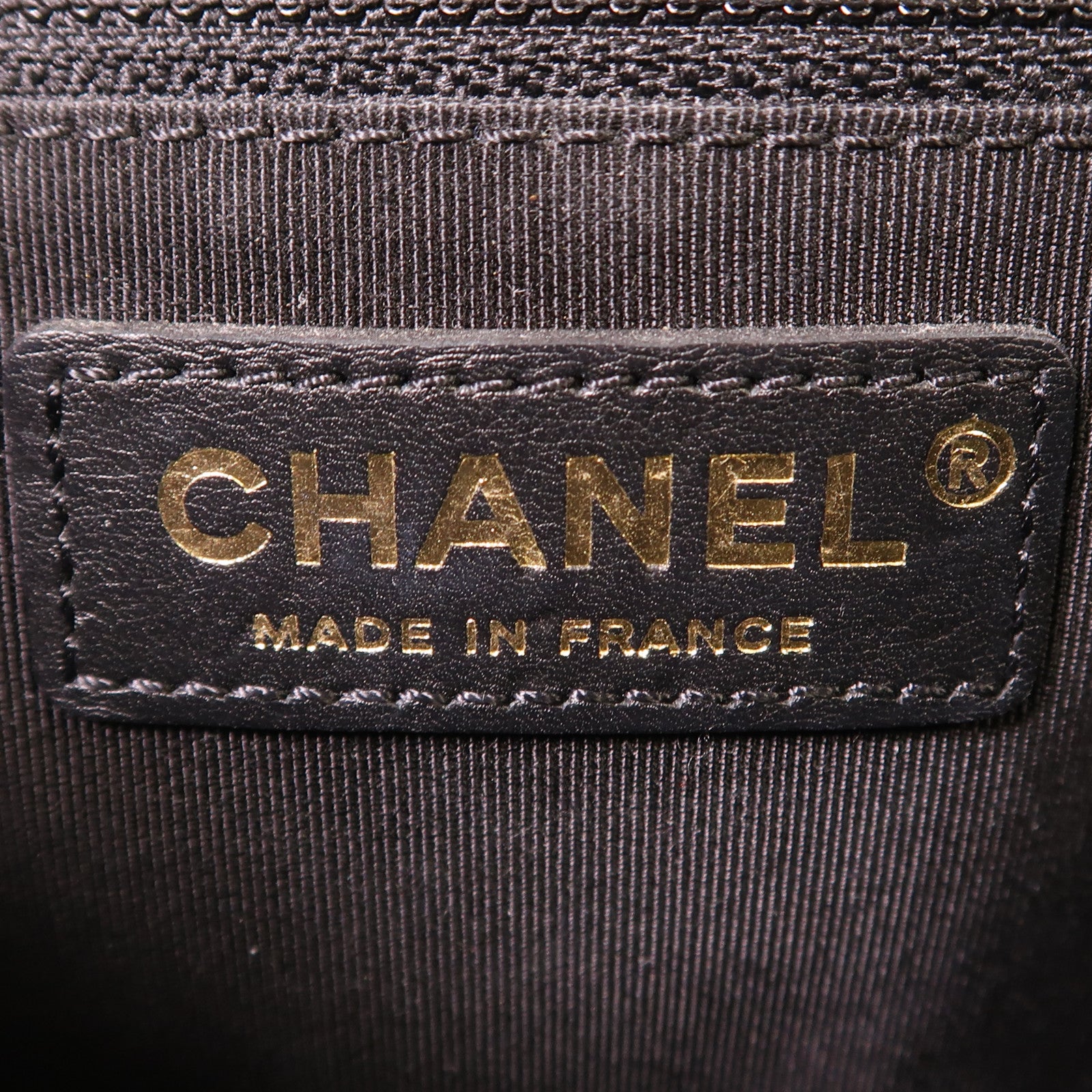 CHANEL CC GHW Quilted Curve Braided  Chain Shoulder Bag Lambskin Leather Navy