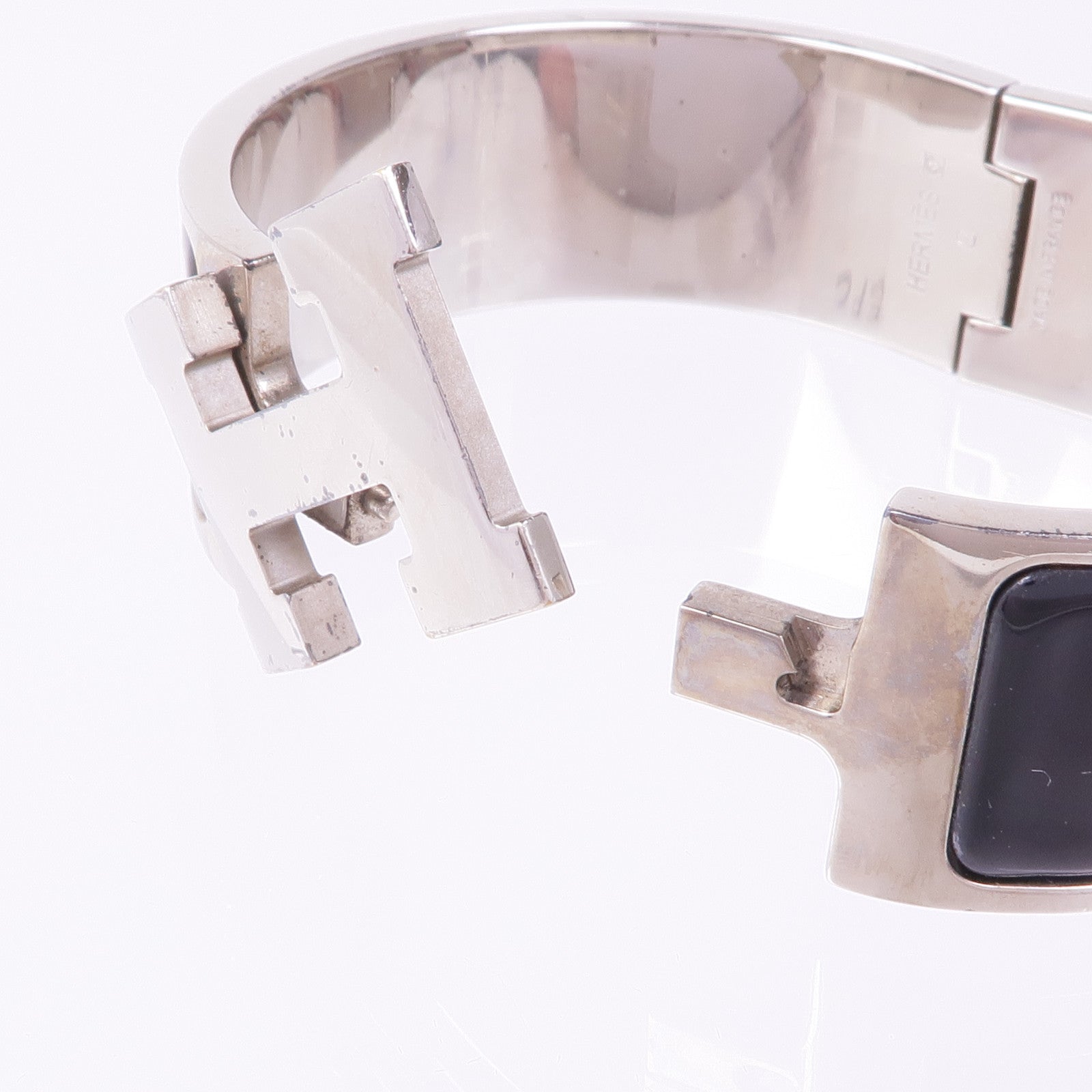 HERMES 金屬/琺瑯Clic-Clac H手鐲