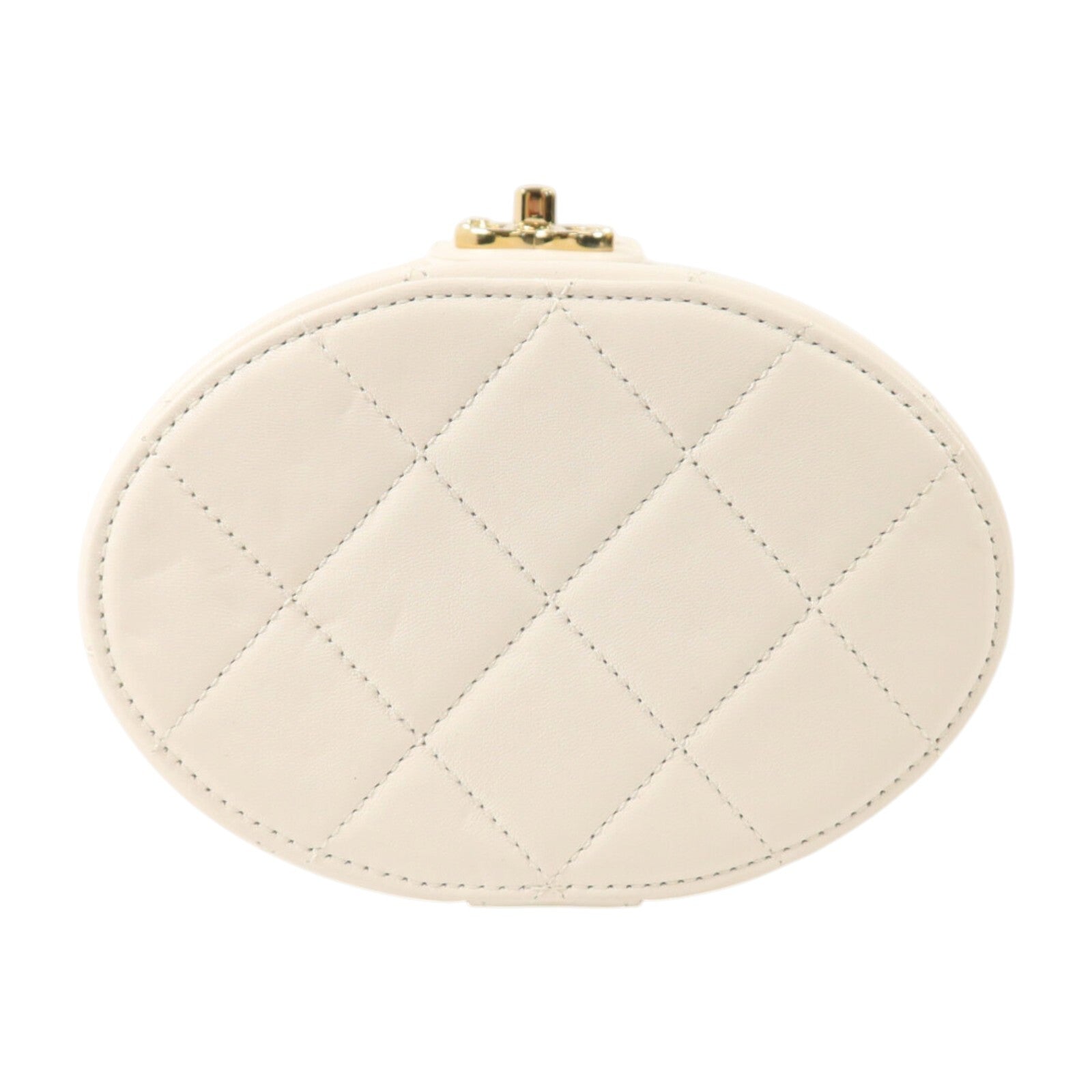 CHANEL 羊皮皮革Vanity Case金扣鏈帶肩背袋